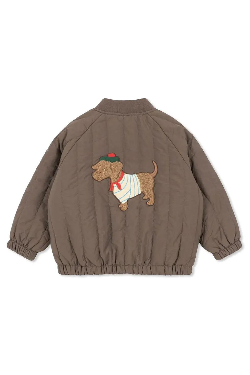 Konges Slojd Quilted Dog Motif Jacket