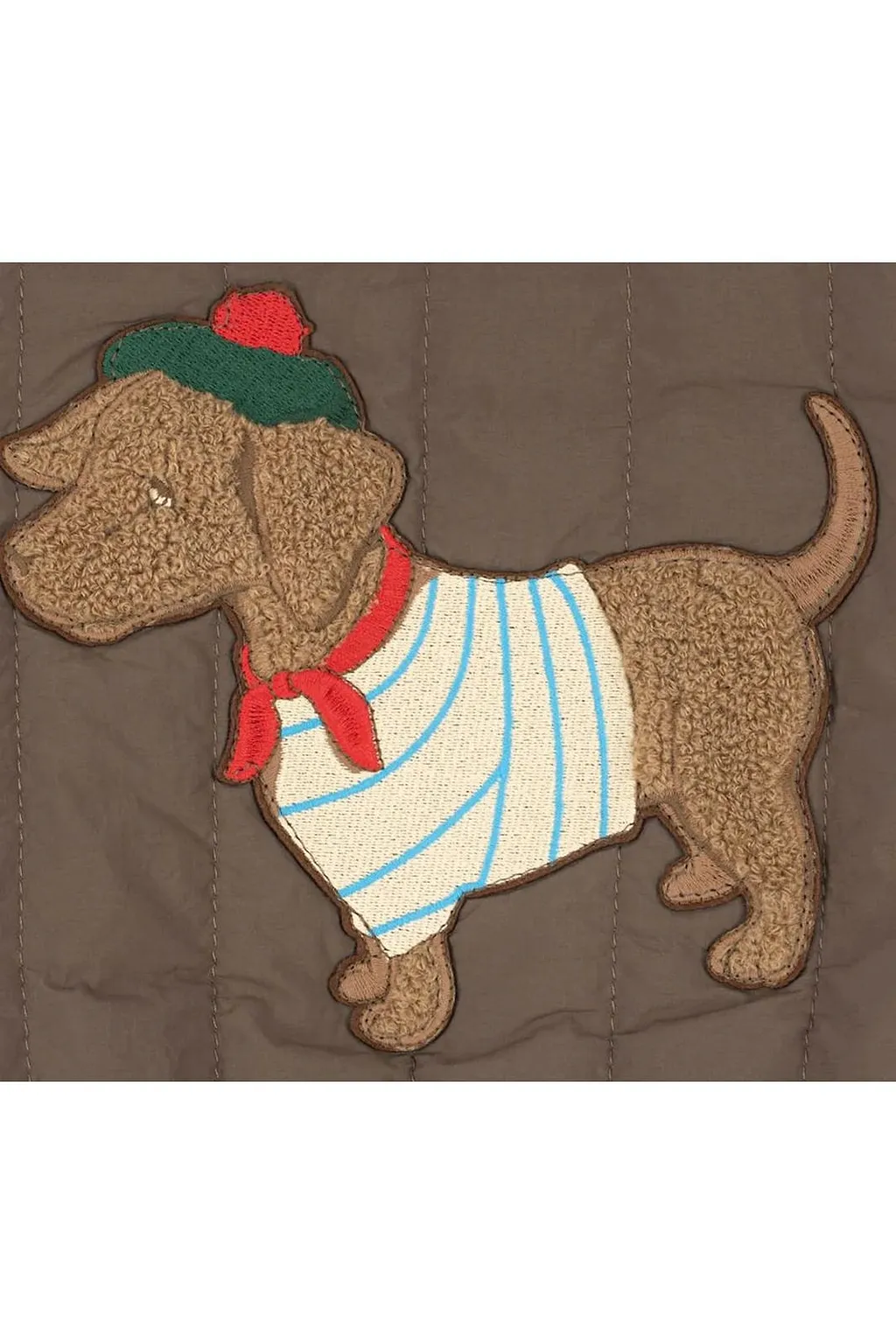 Konges Slojd Quilted Dog Motif Jacket