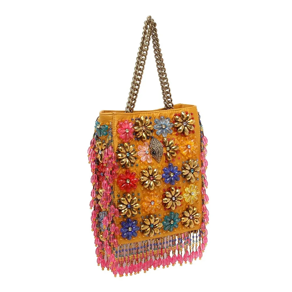 Kurt Geiger London Mini Beaded Tote Bag