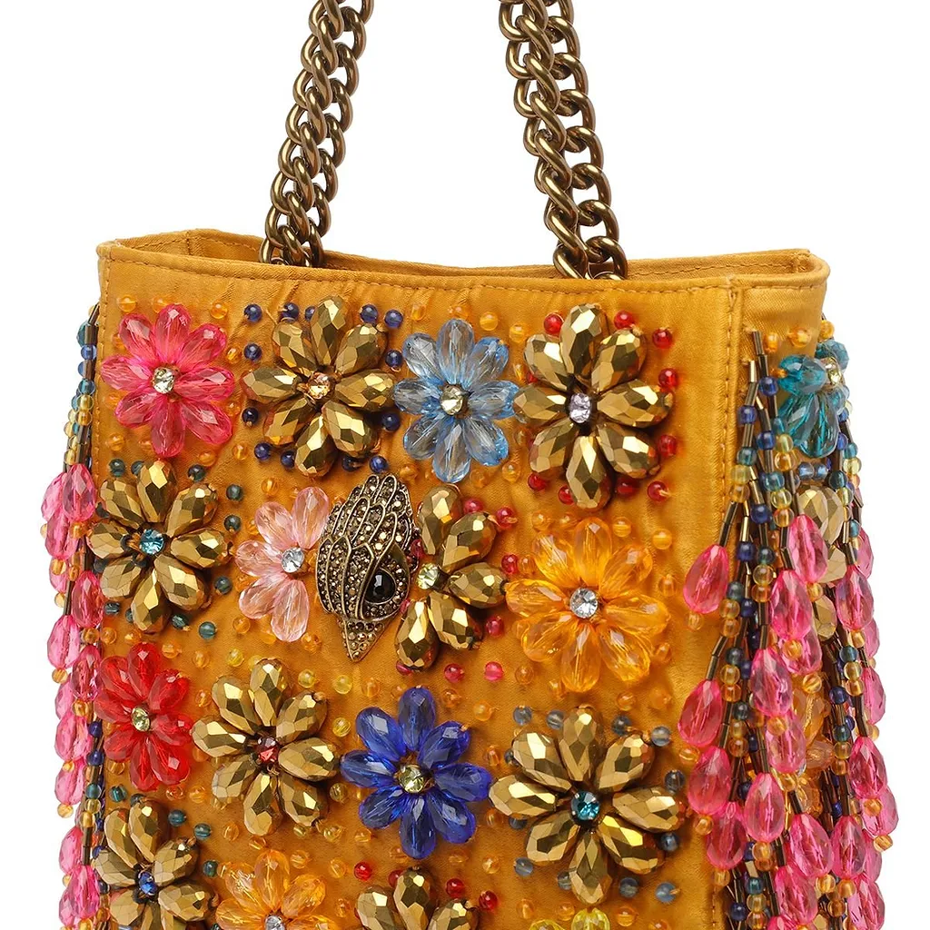 Kurt Geiger London Mini Beaded Tote Bag