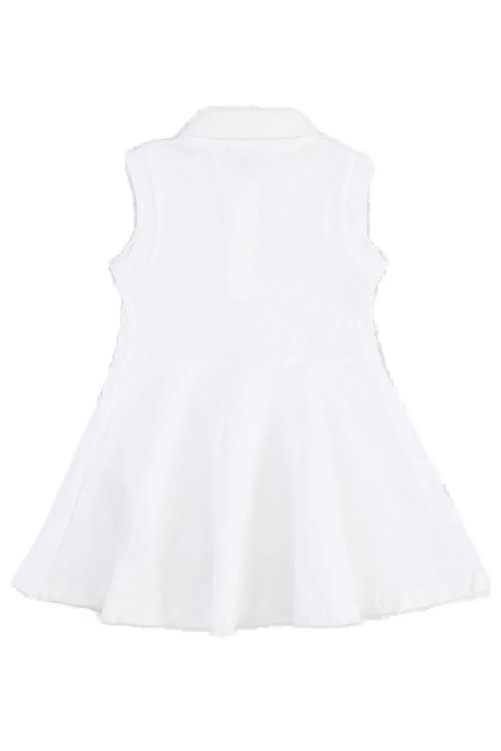 Lacoste Kids Logo Patch Sleeveless Dress