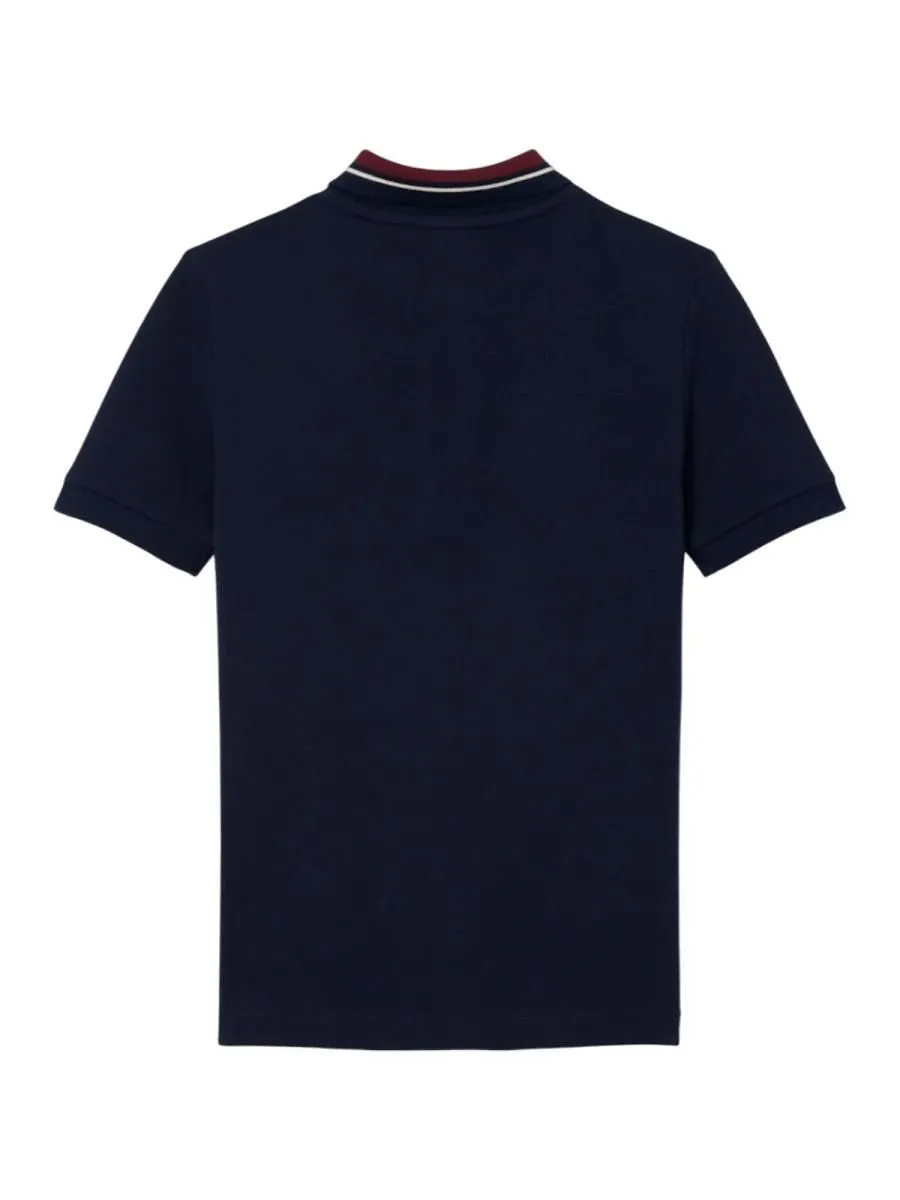 Lacoste Kids Petit Piqué Trimmed Polo Shirt