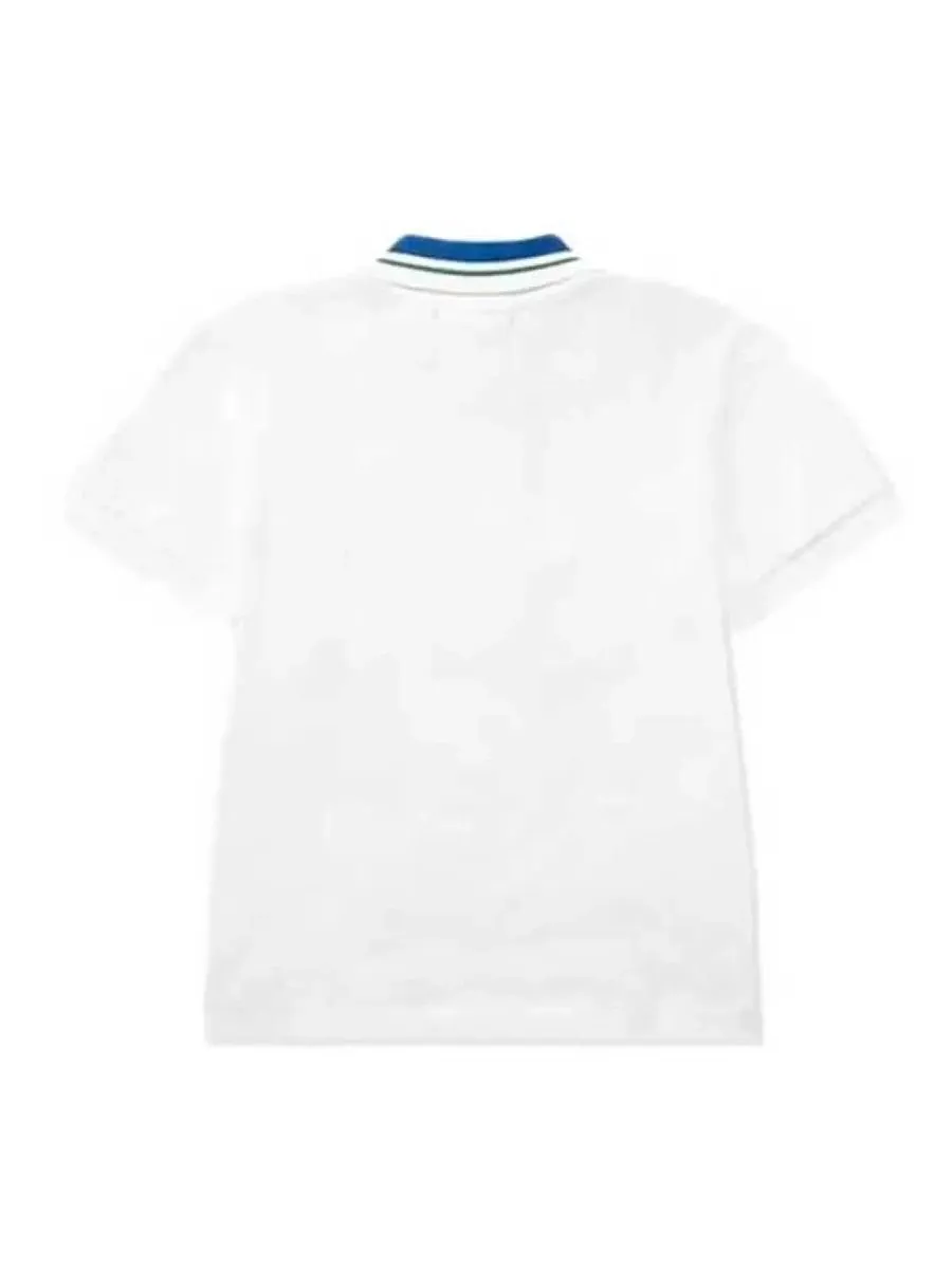 Lacoste Kids Petit Pique Trimmed Polo Shirt