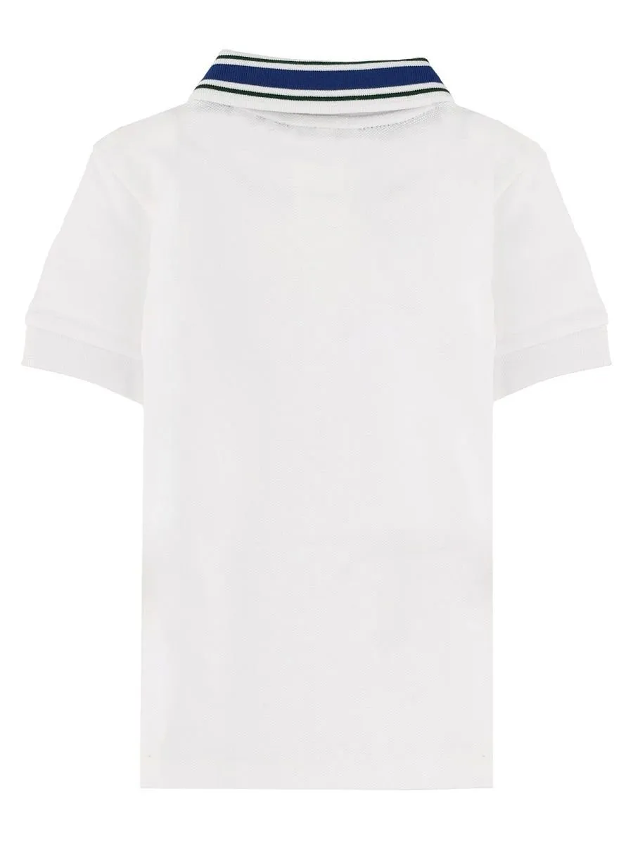Lacoste Kids Petit Piqué Trim Polo Shirt