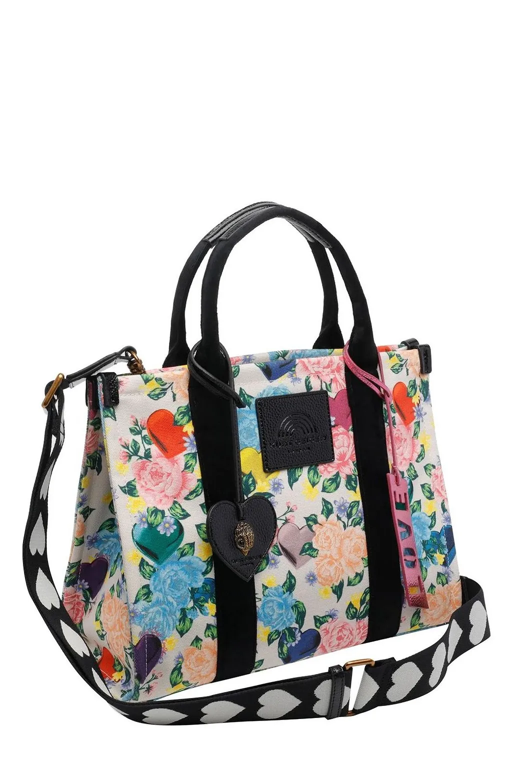 Southbank Floral Print Top Handle Bag