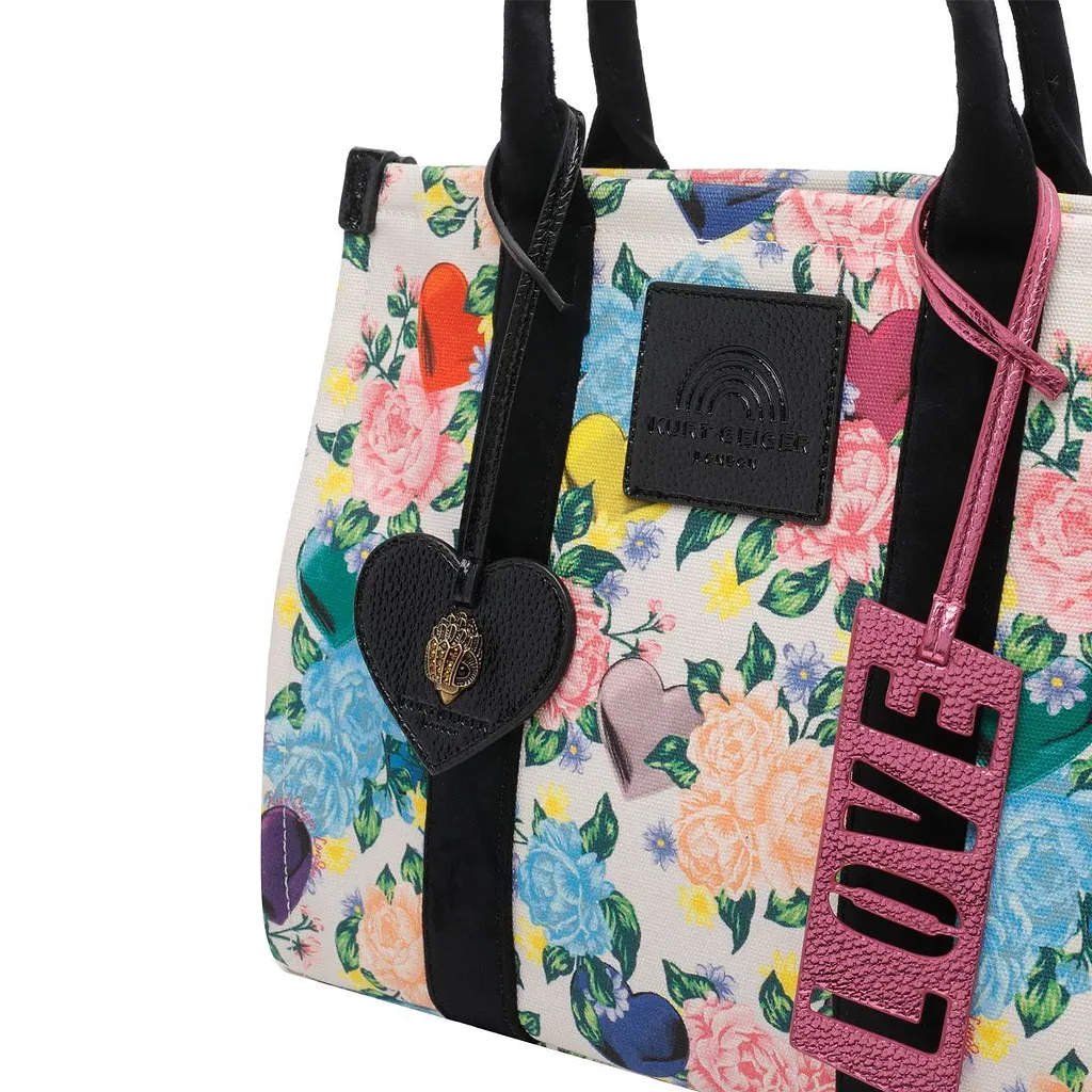 Southbank Floral Print Top Handle Bag