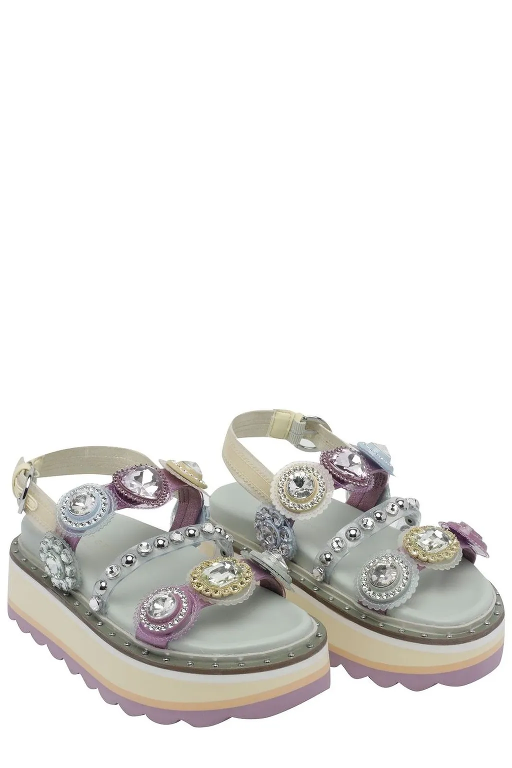 Kurt Geiger Octavia Embellished Platform Sandals