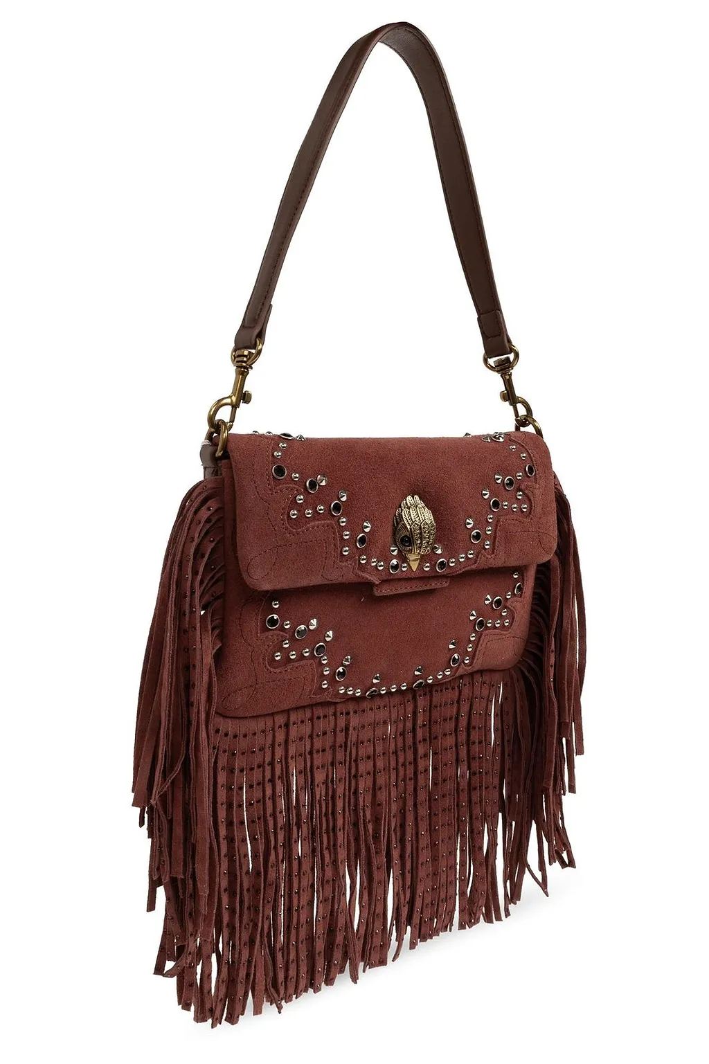 Kurt Geiger Oxford Fringed Shoulder Bag