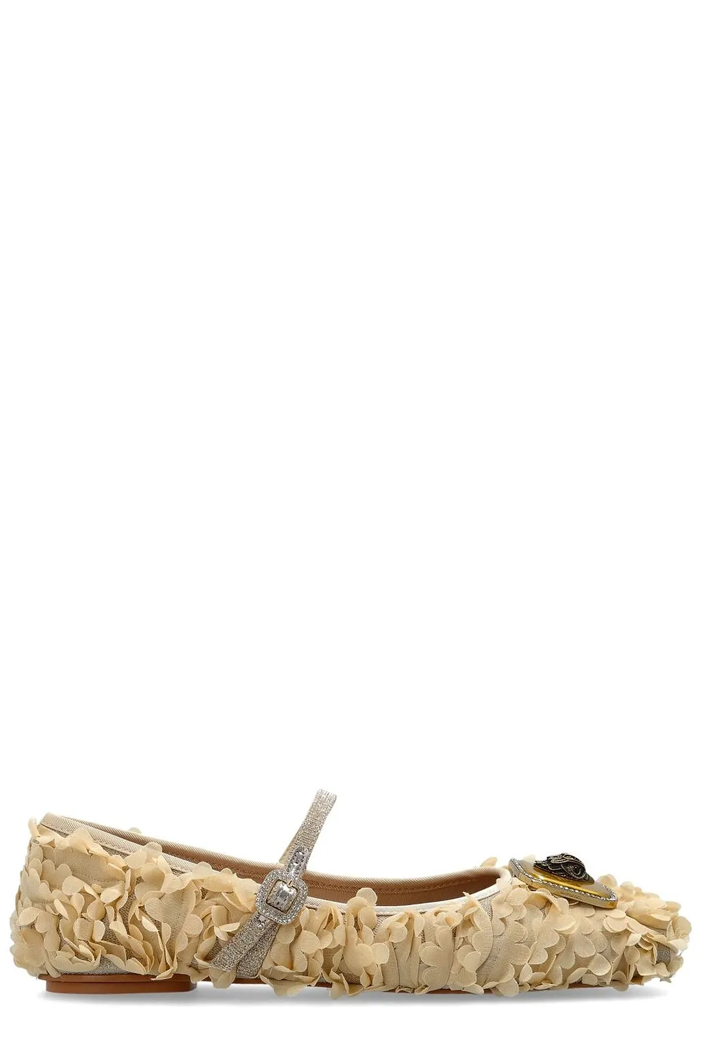 Kurt Geiger Pimlico Embellished Ballet Flats