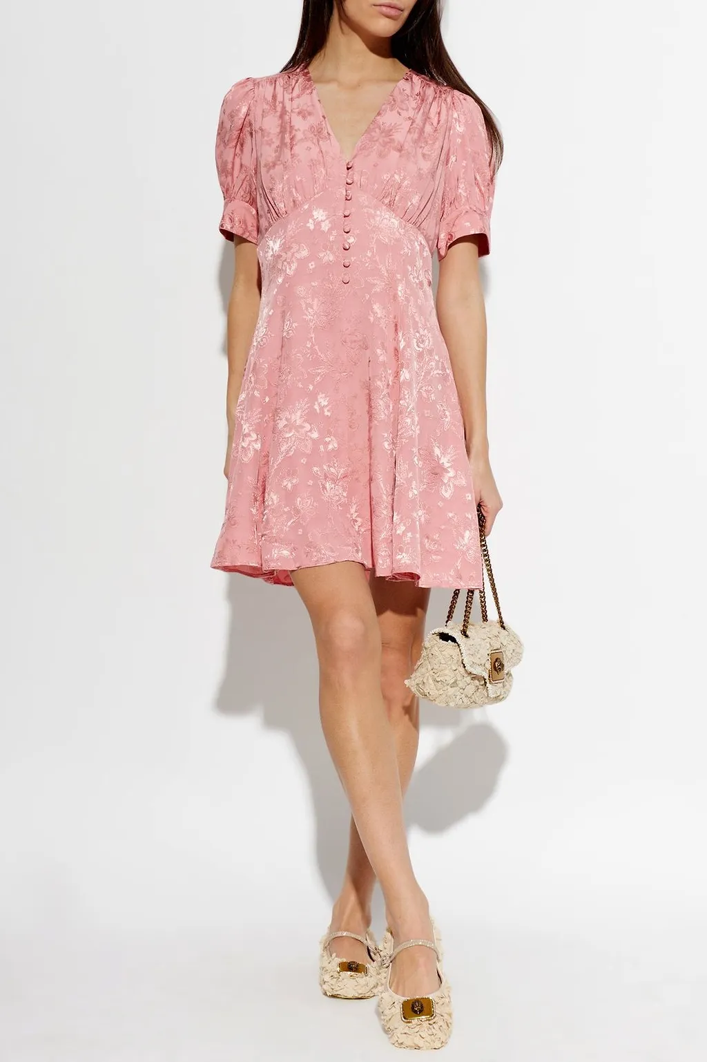 Kurt Geiger Pimlico Embellished Ballet Flats