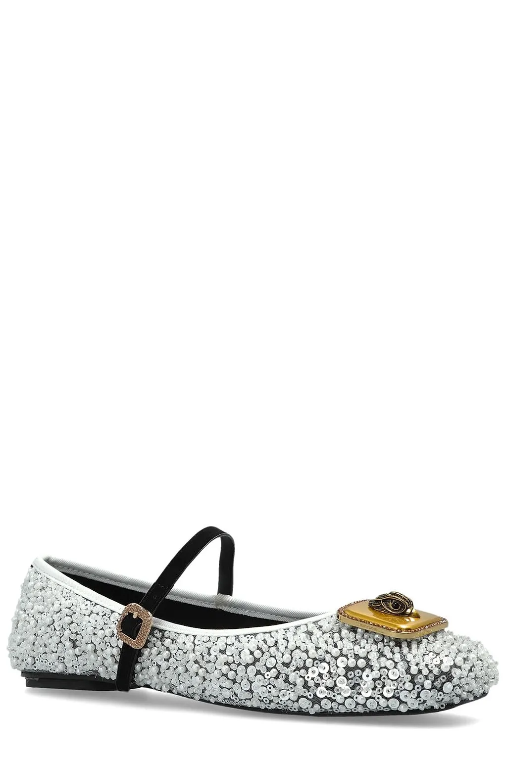 Kurt Geiger Pimlico Embellished Ballet Flats