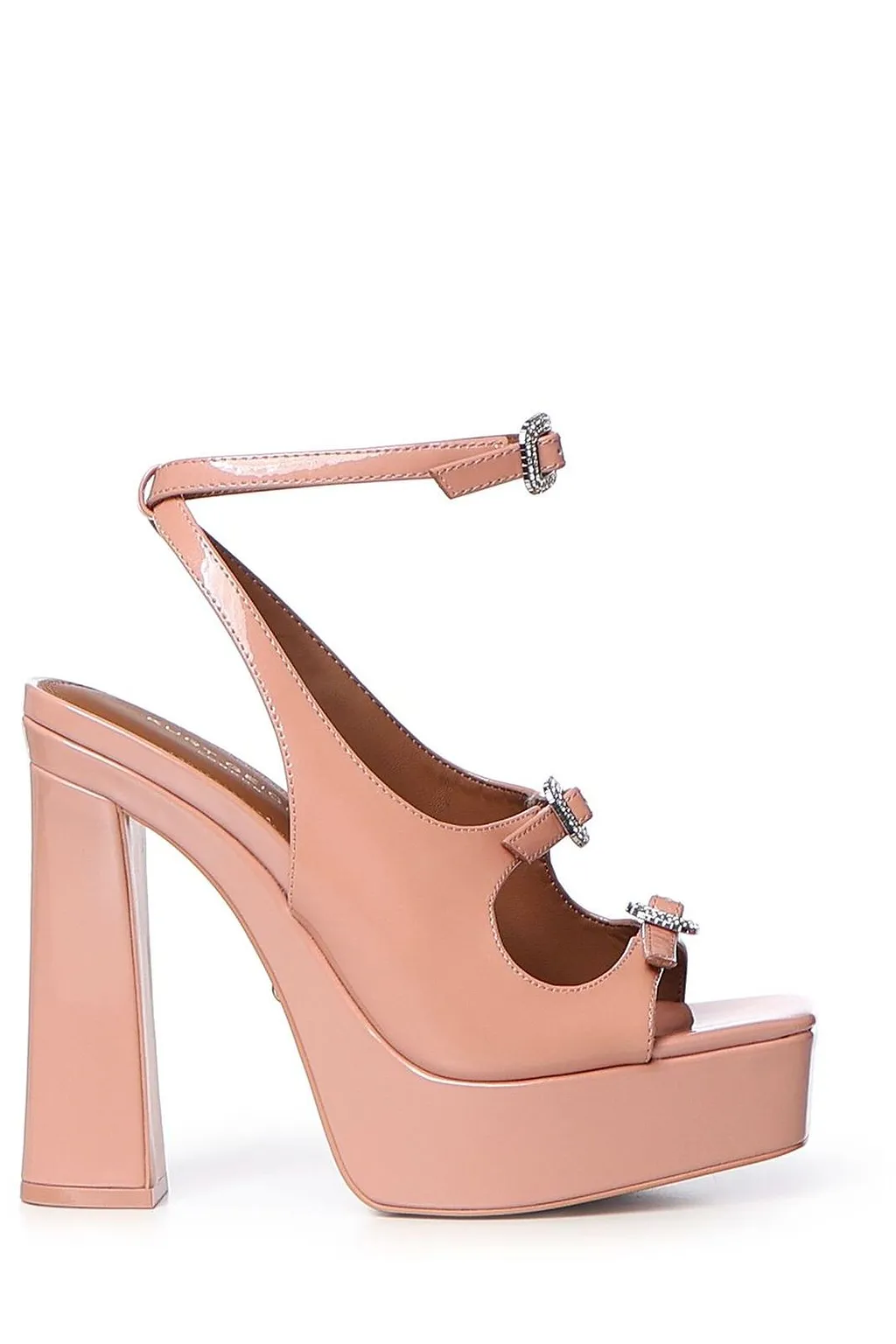 Kurt Geiger Platform Buckle Heeled Sandals