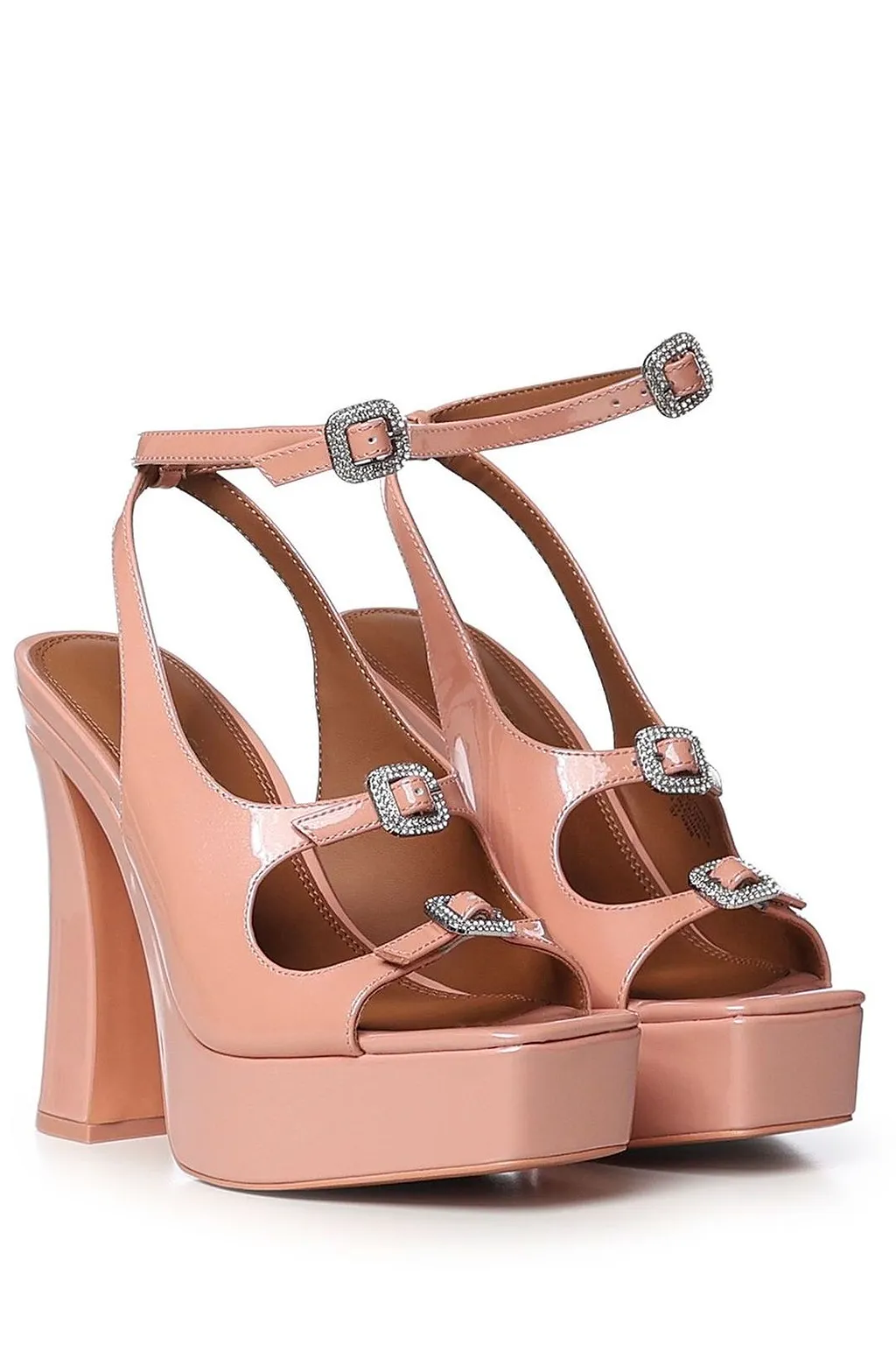 Kurt Geiger Platform Buckle Heeled Sandals