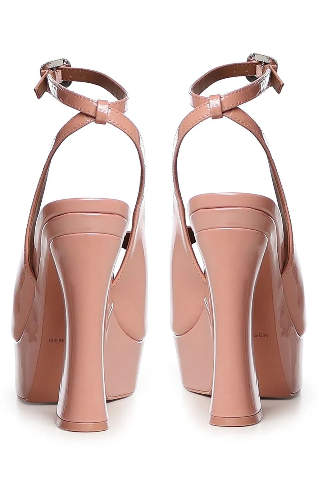 Kurt Geiger Platform Buckle Heeled Sandals