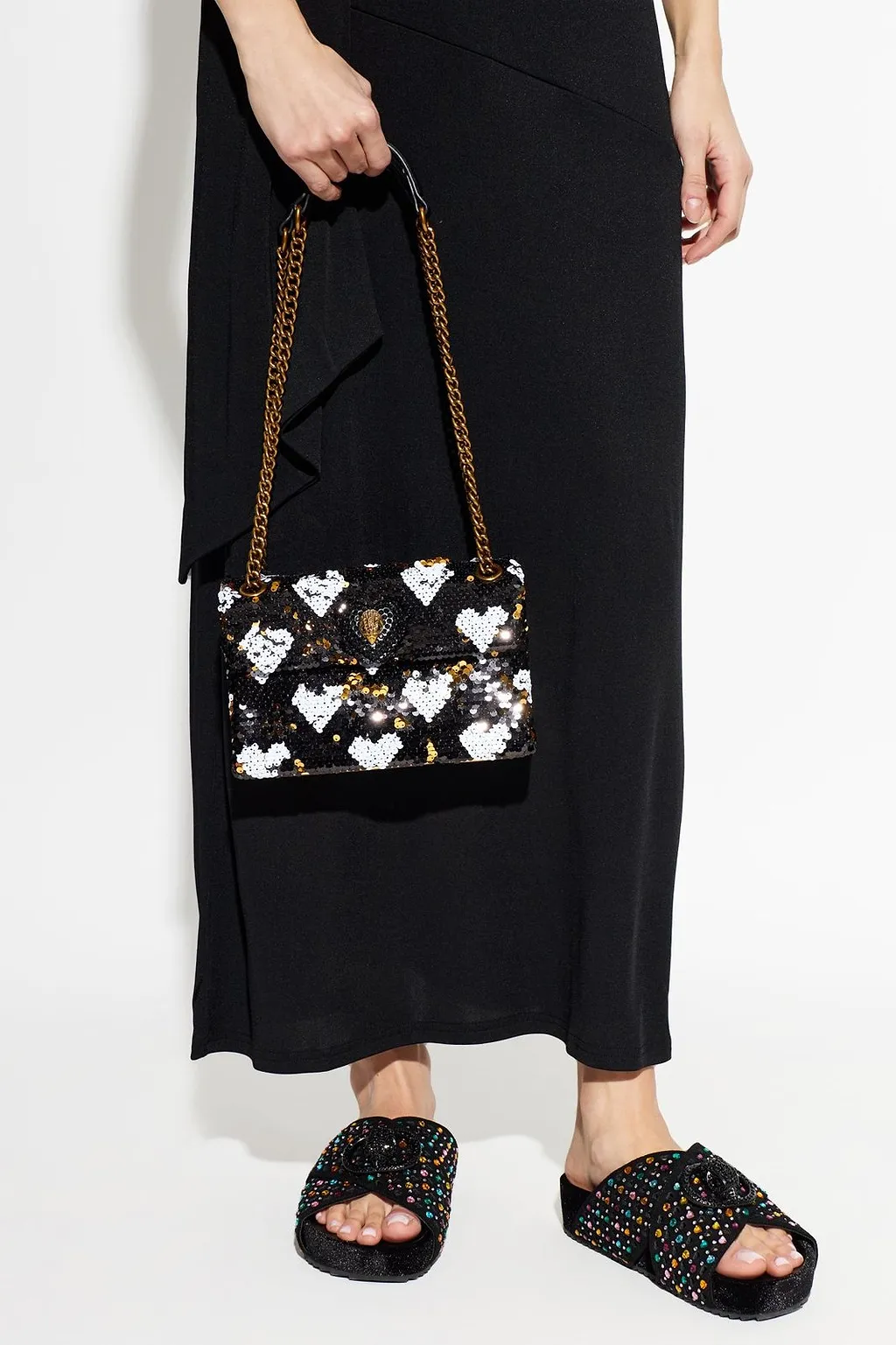 Kurt Geiger Sequin Kensington Crossbody Bag