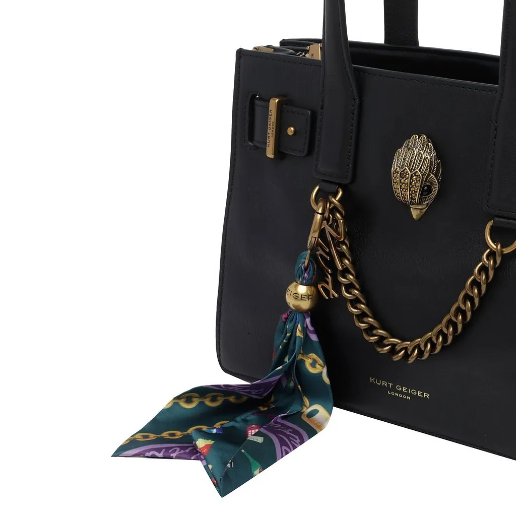 Kurt Geiger Small Stone Chain Tote Bag