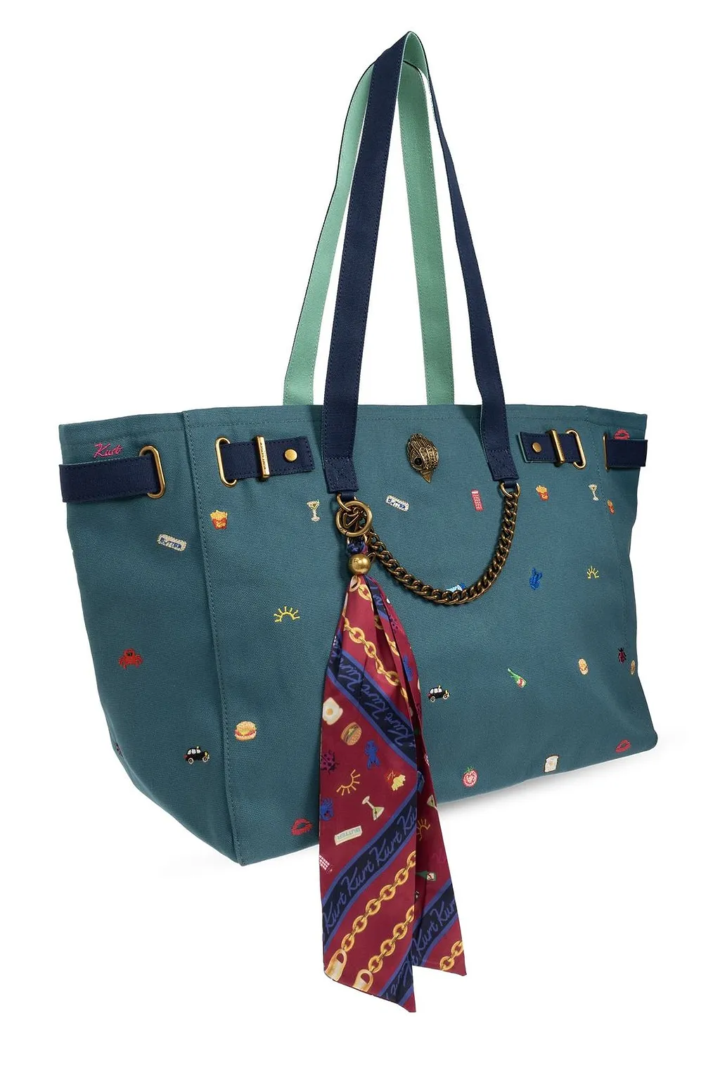 Kurt Geiger Solane Charm-Embellished Tote Bag