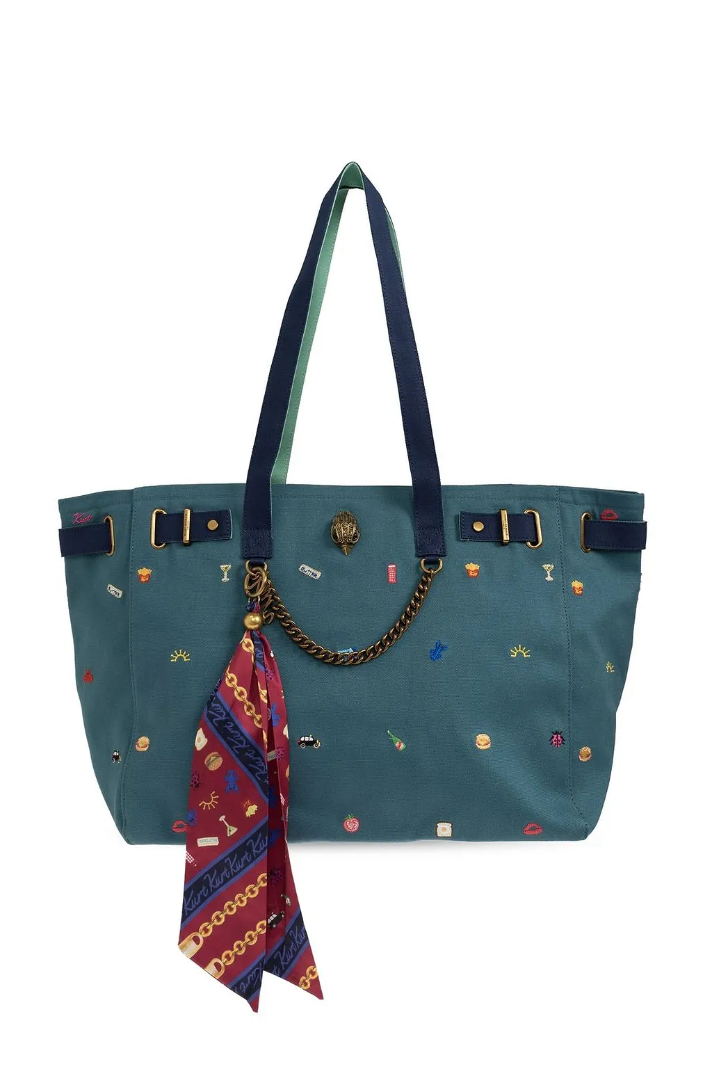 Kurt Geiger Solane Charm-Embellished Tote Bag