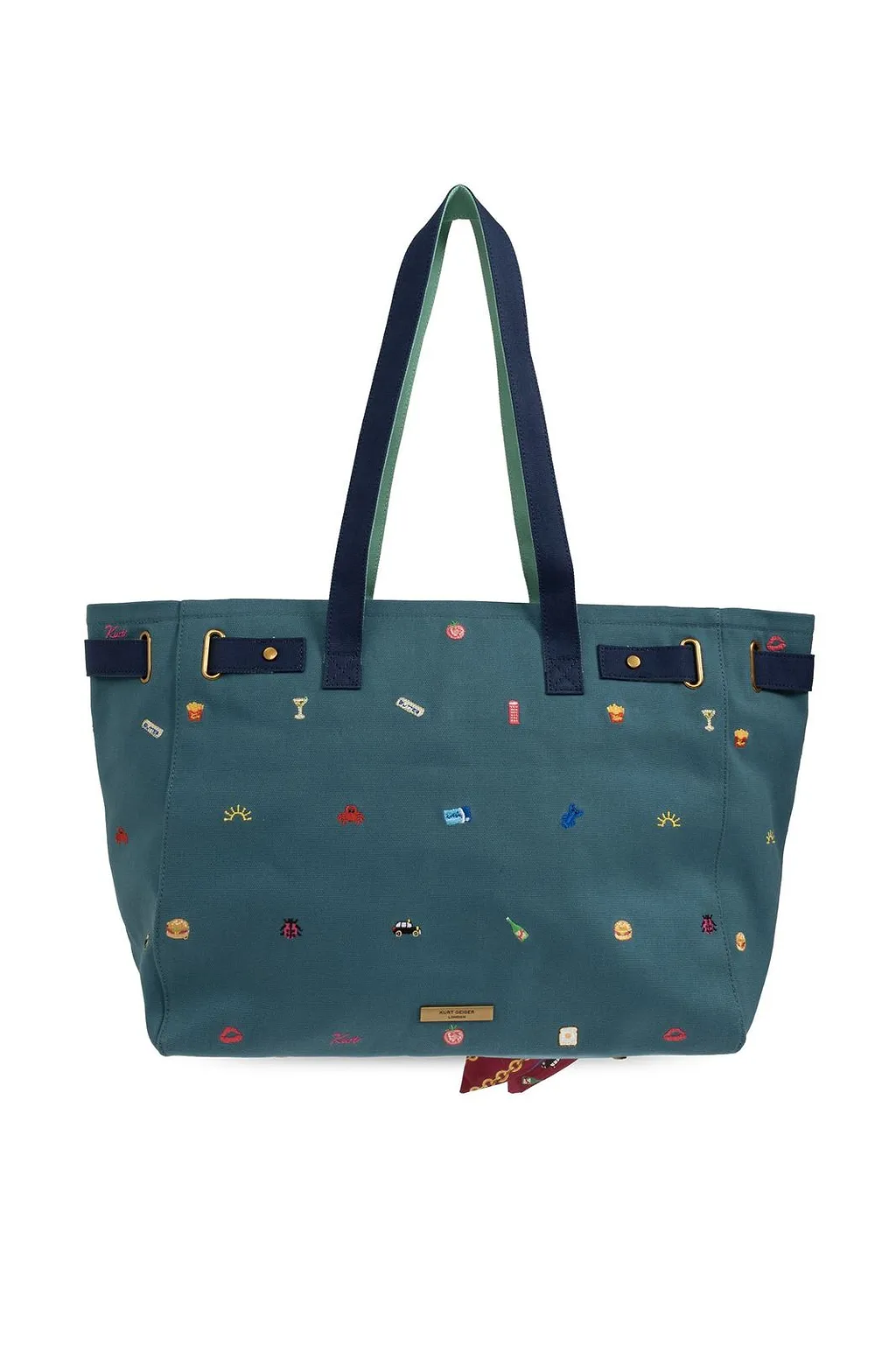 Kurt Geiger Solane Charm-Embellished Tote Bag