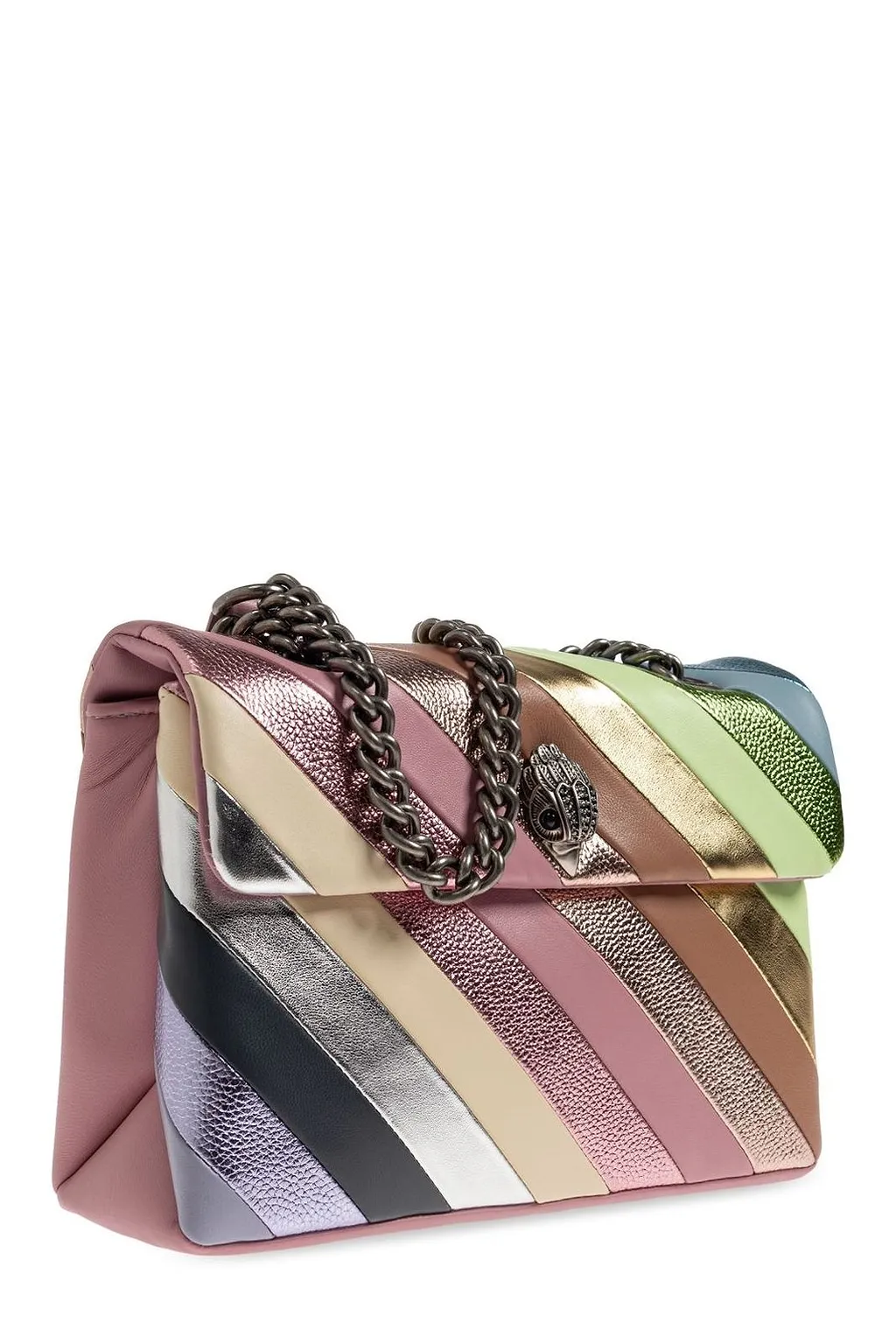 Kurt Geiger London Striped Kensington Bag