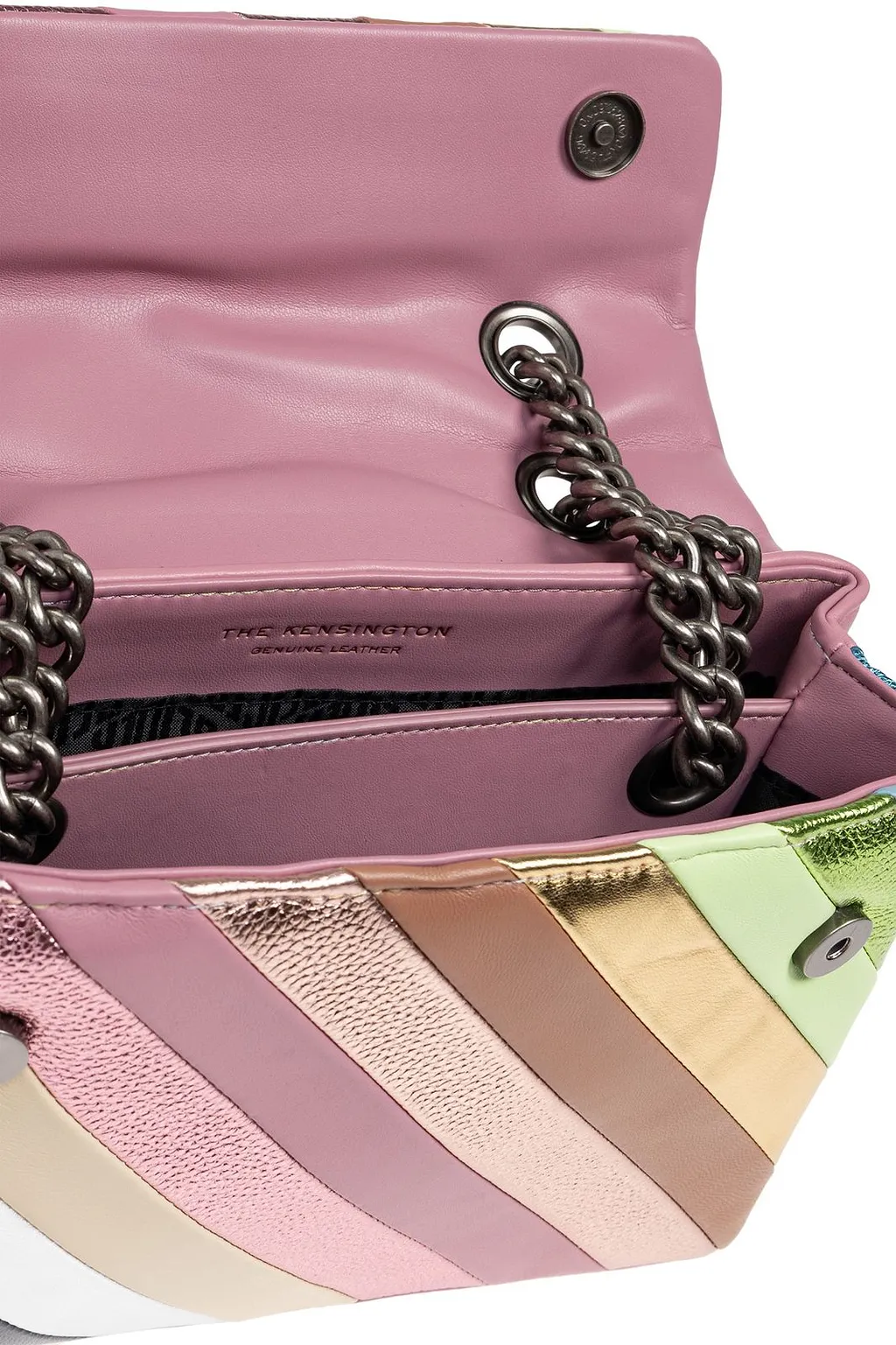 Kurt Geiger London Striped Kensington Bag