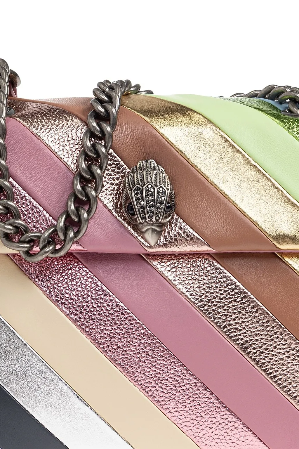 Kurt Geiger London Striped Kensington Bag