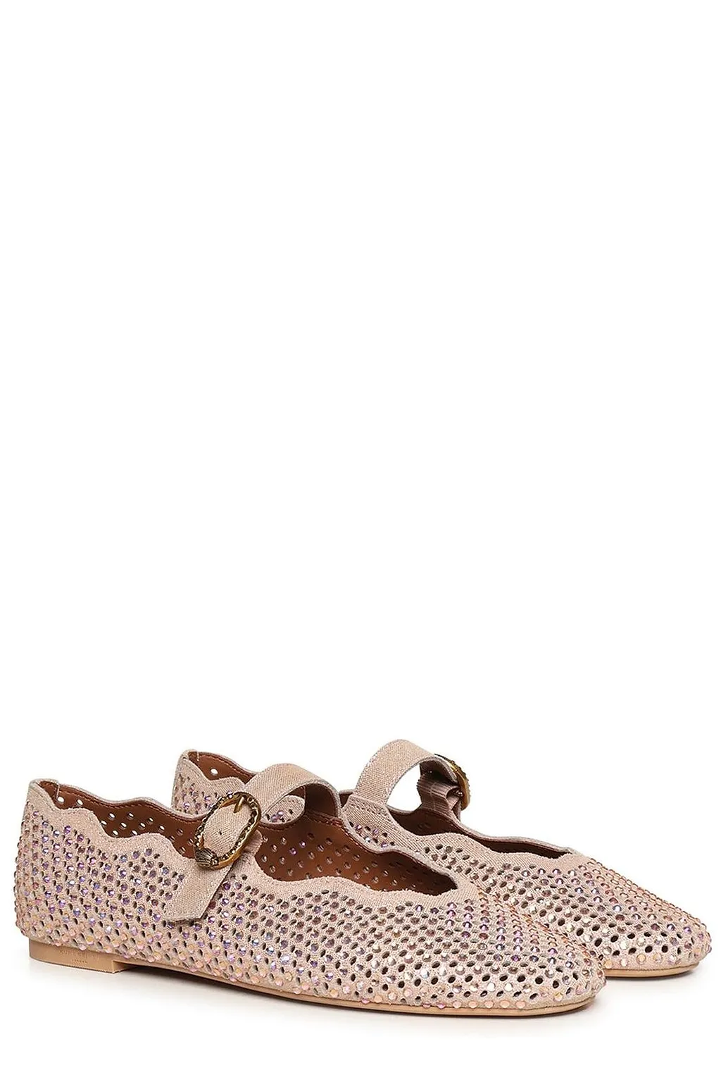 Kurt Geiger London Studded Mary Jane Flat Shoes