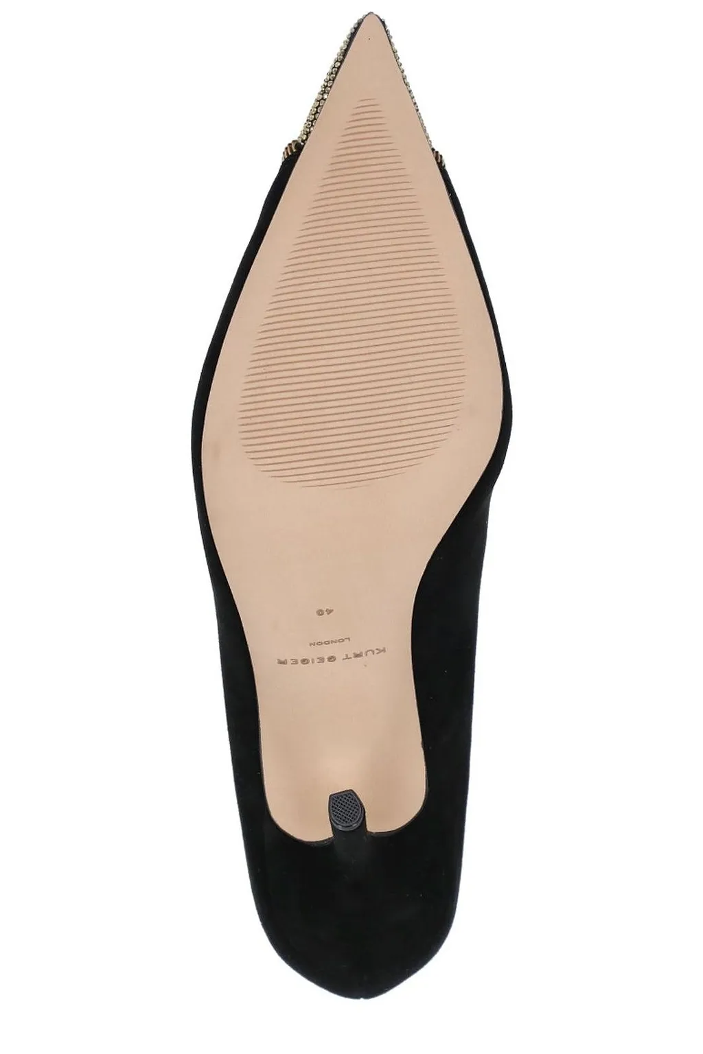 Kurt Geiger London Strass Zip Court Pumps