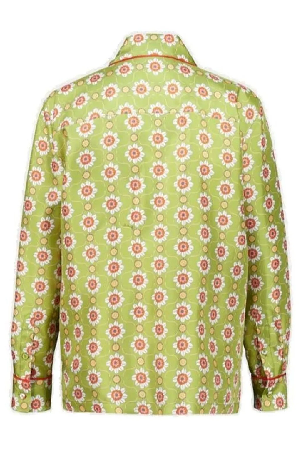 La Doublej All-Over Patterned Button-Up Shirt
