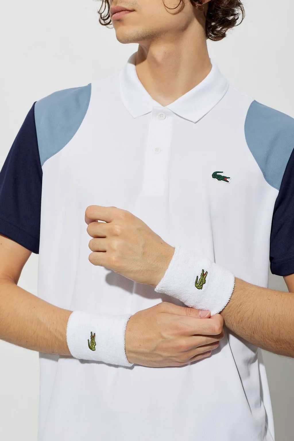 Lacoste Logo Tennis Wristbands