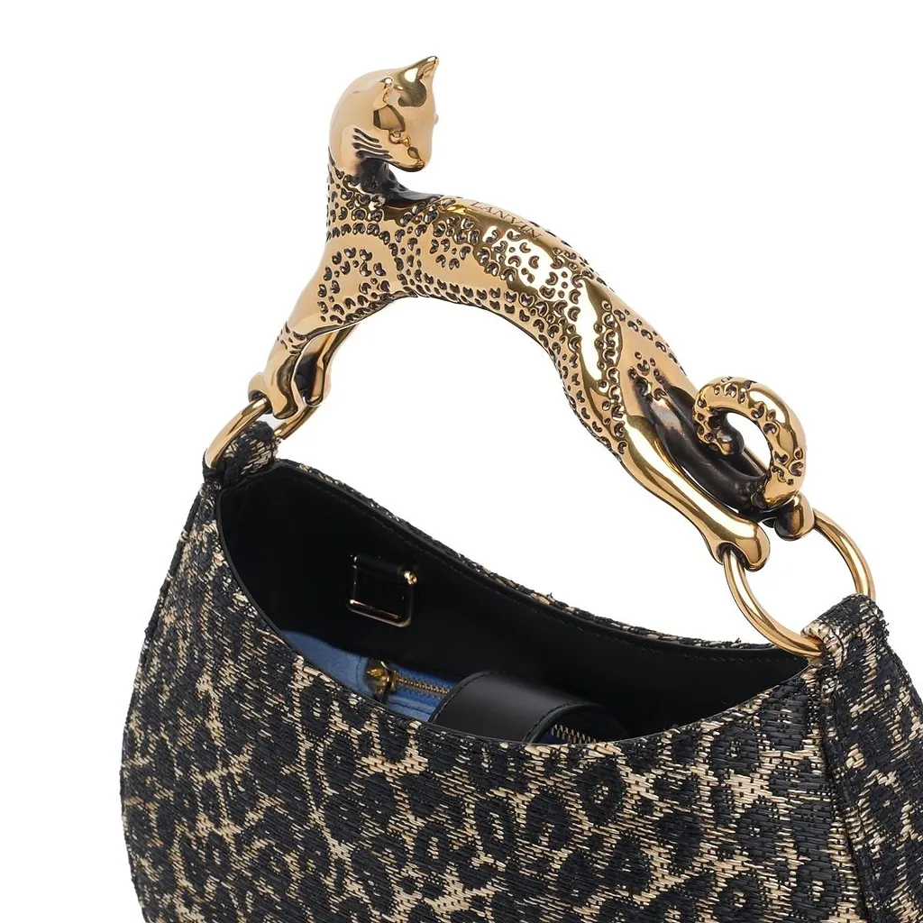 Lanvin Leopard Printed Bag