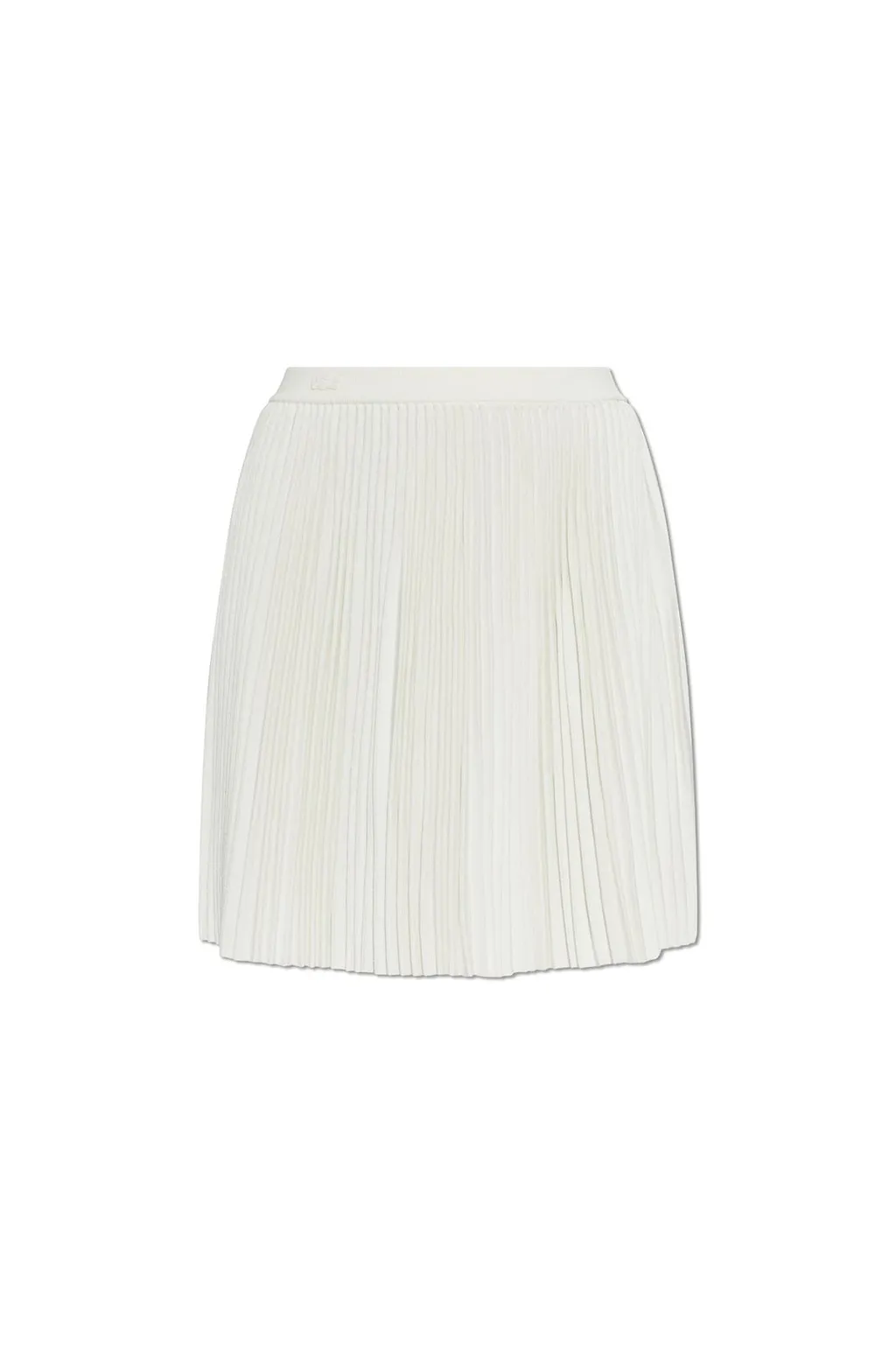Lacoste Ribbed Pleated Skirt