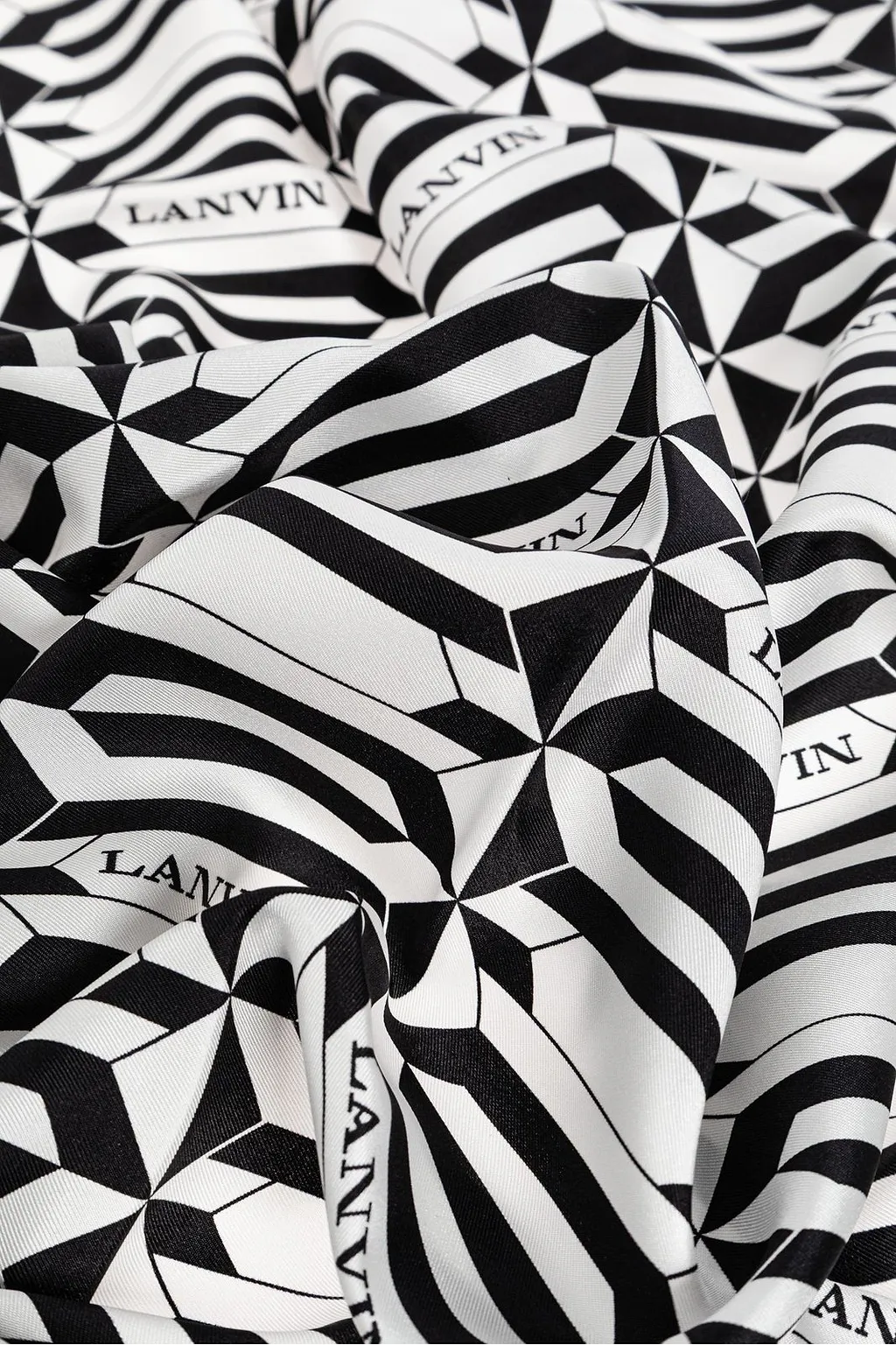 Lanvin Logo Printed Scarf