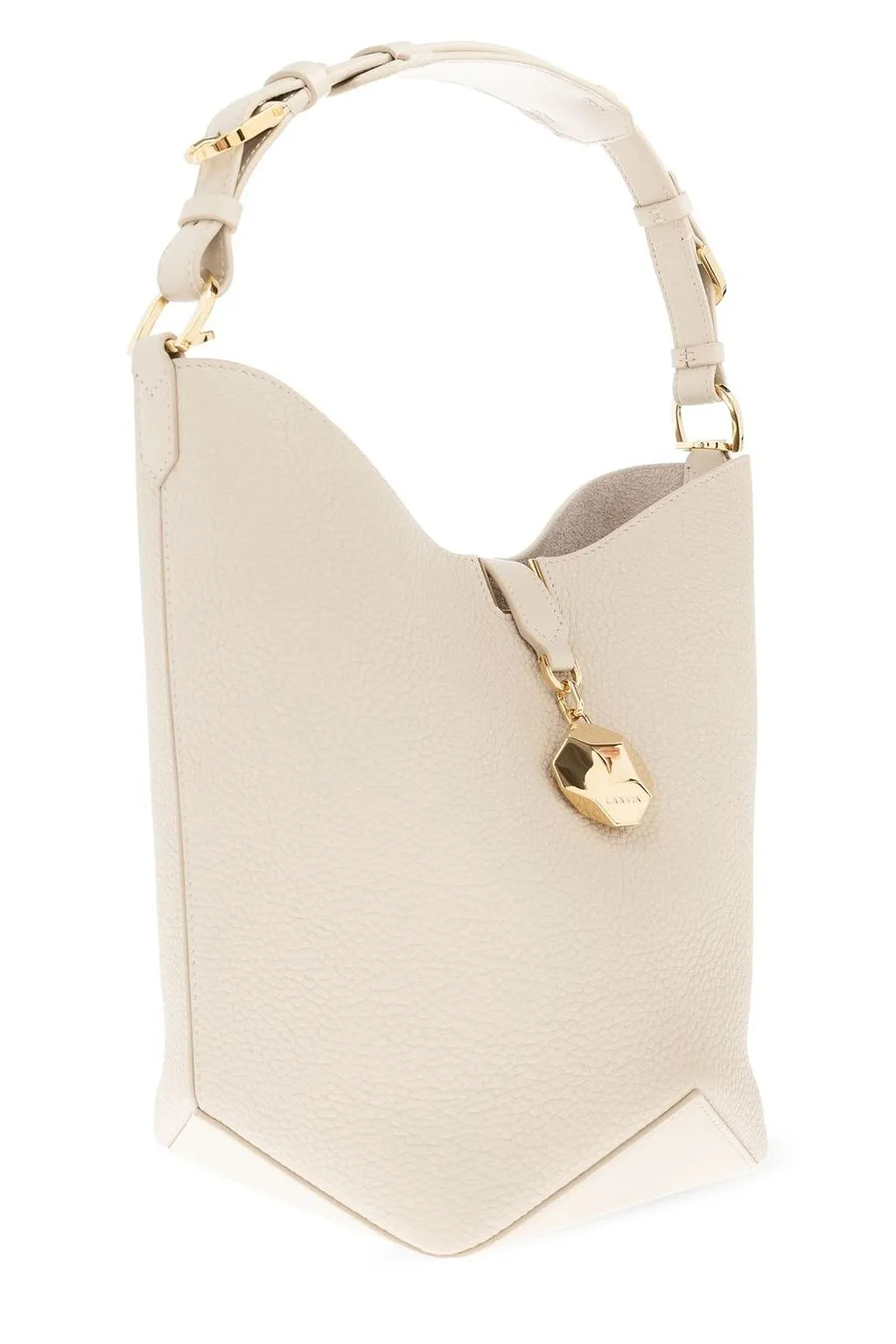 Lanvin Medium Leather Bucket Bag