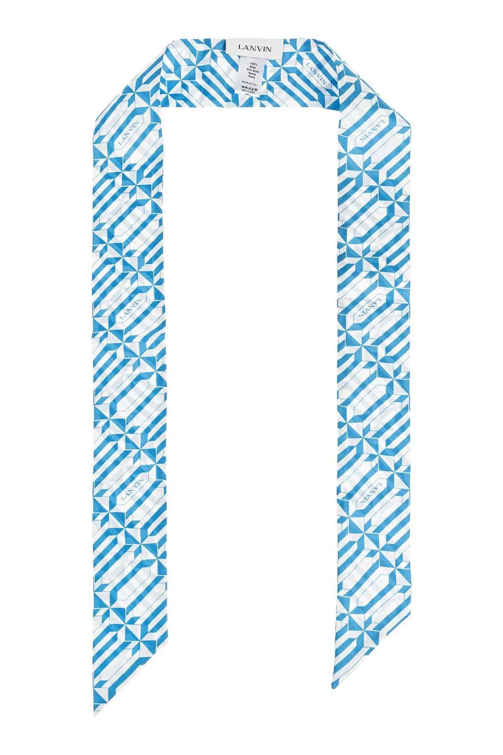Lanvin Monogram Printed Scarf
