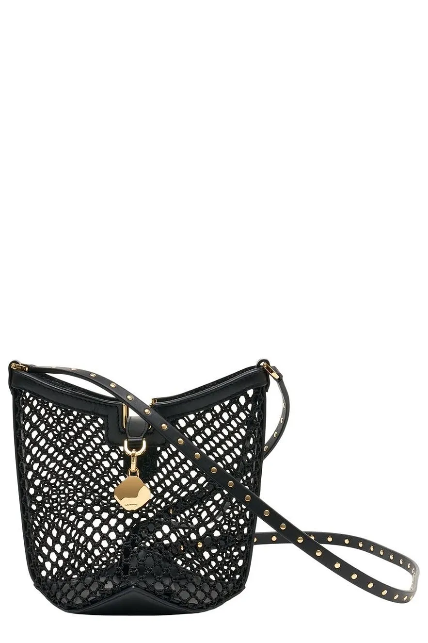 Lanvin Perforated Small Bucket Bag