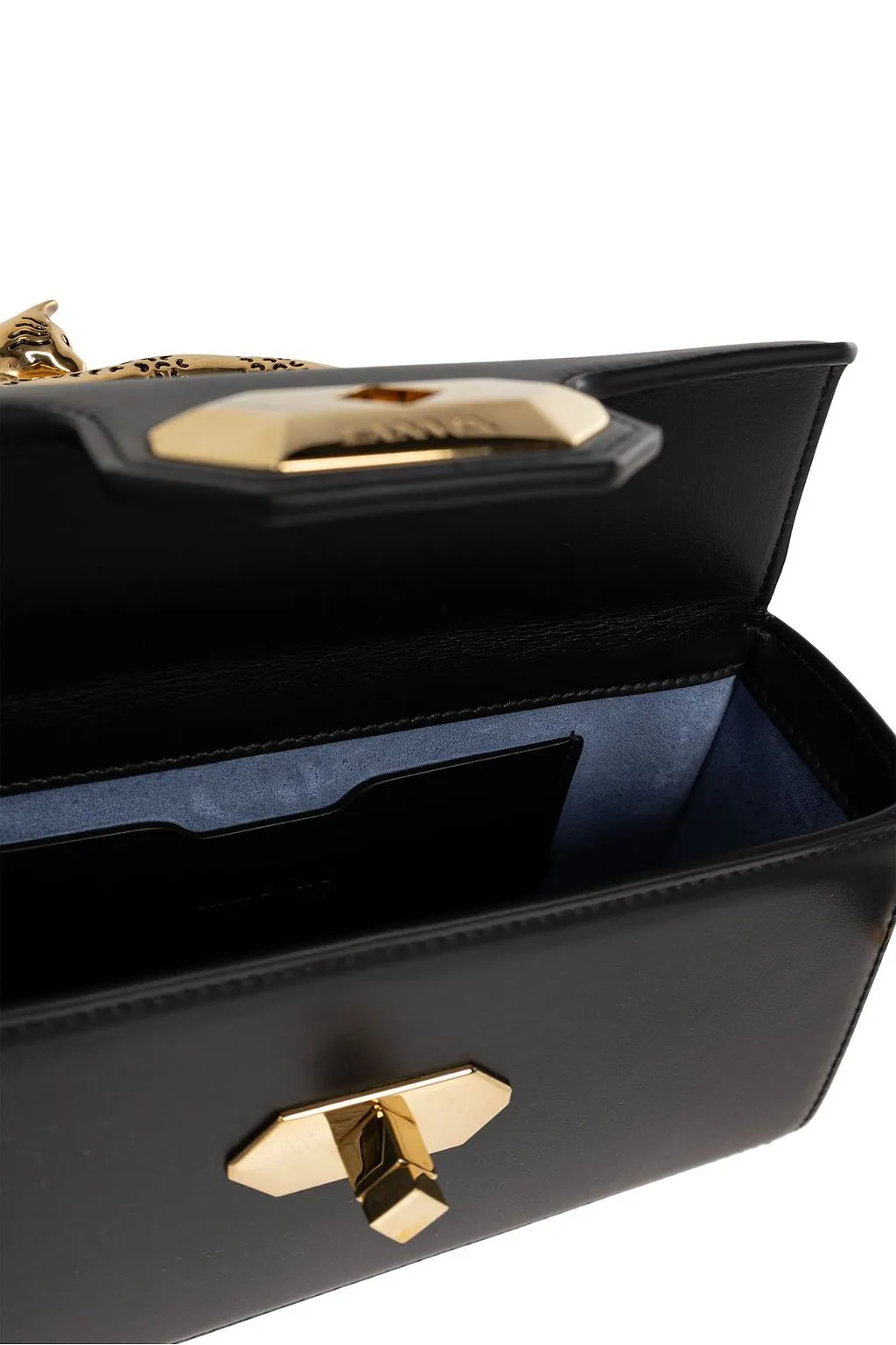 Lanvin Pencil Cat Top Handle Shoulder Bag