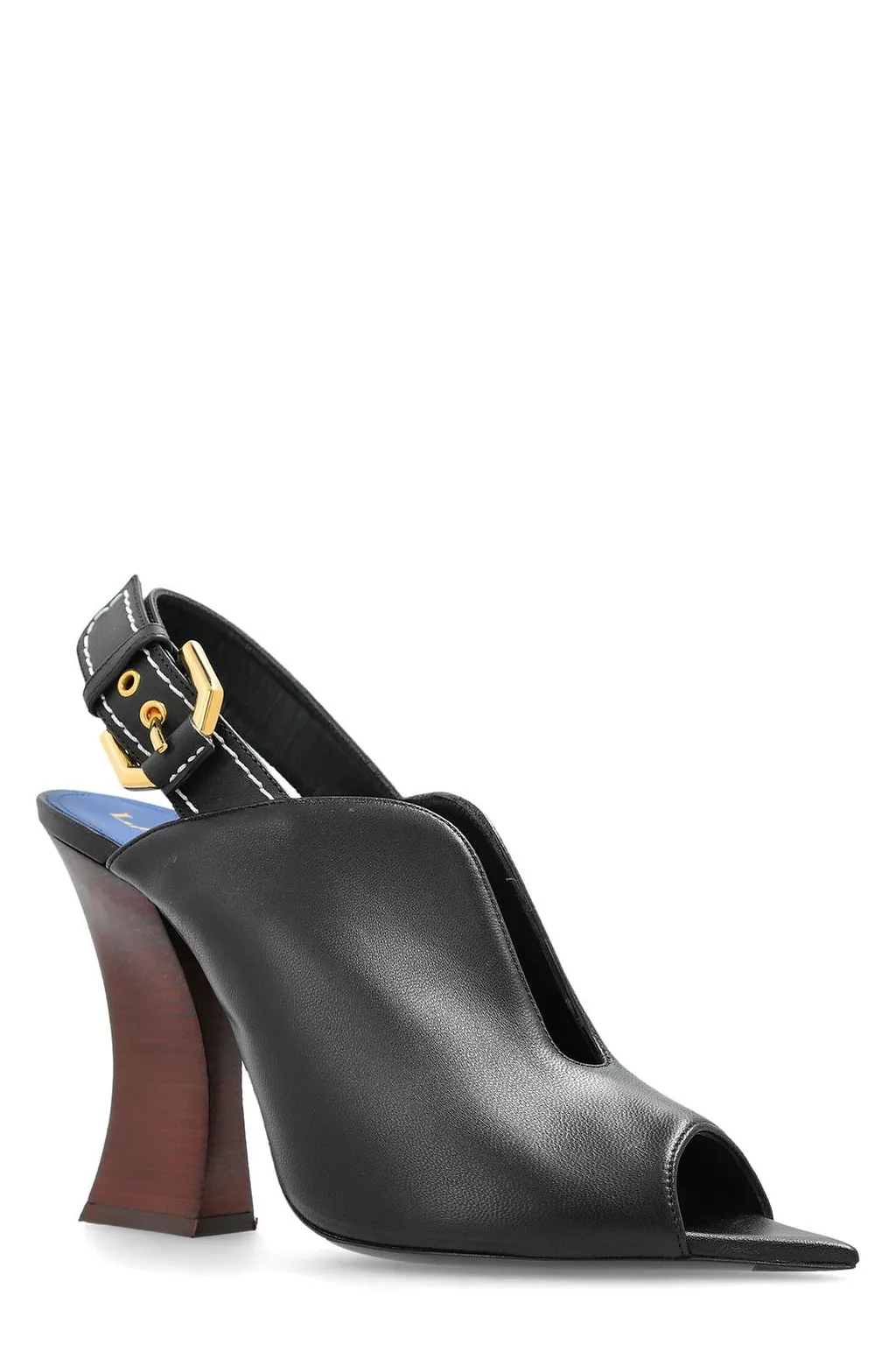 Lanvin Pointed Toe Heeled Sandals