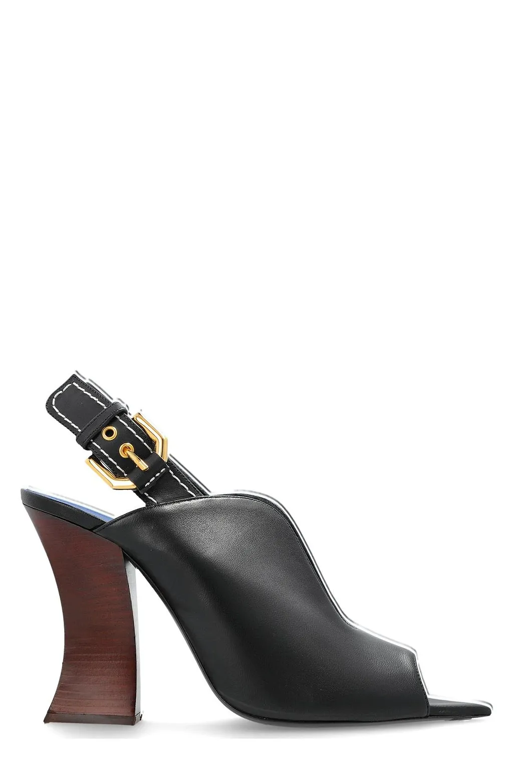 Lanvin Pointed Toe Heeled Sandals