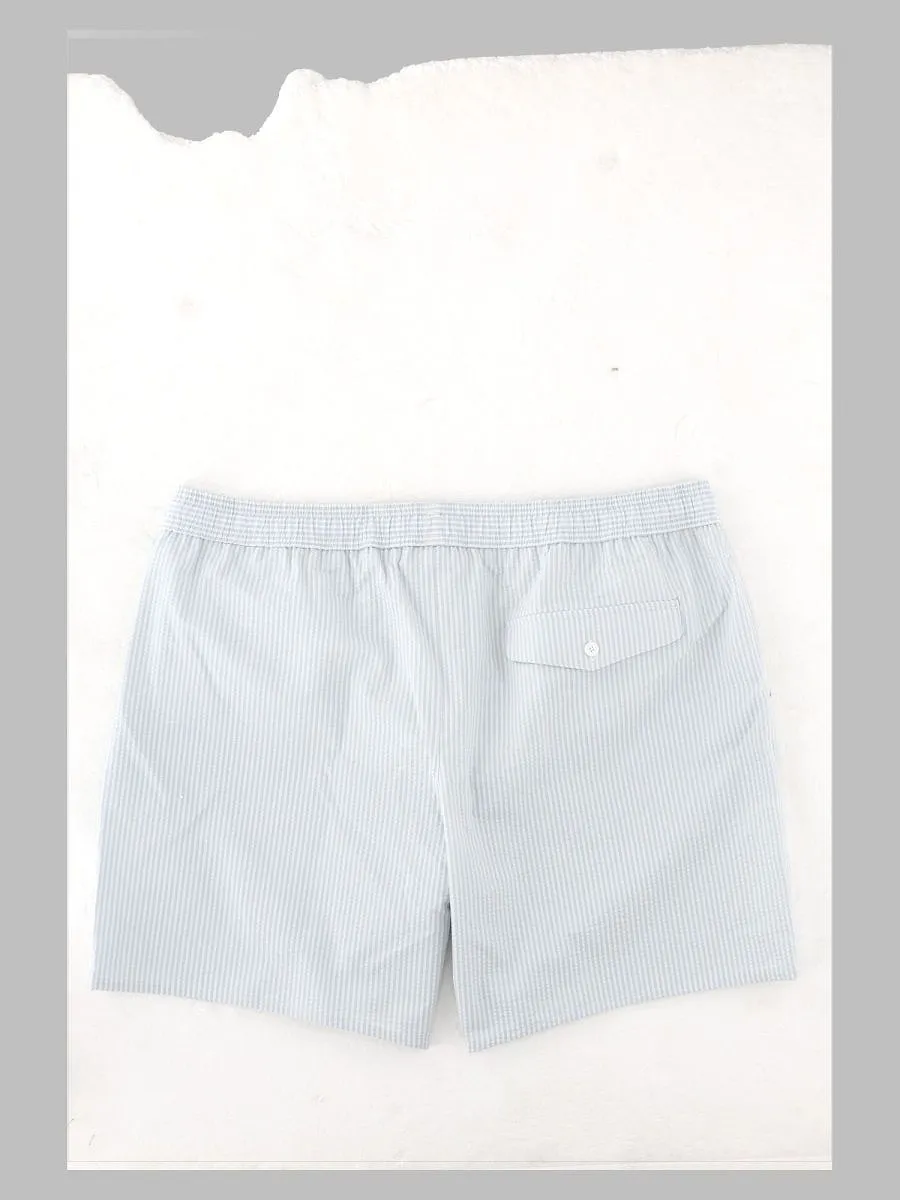 Lacoste Striped Swim Shorts