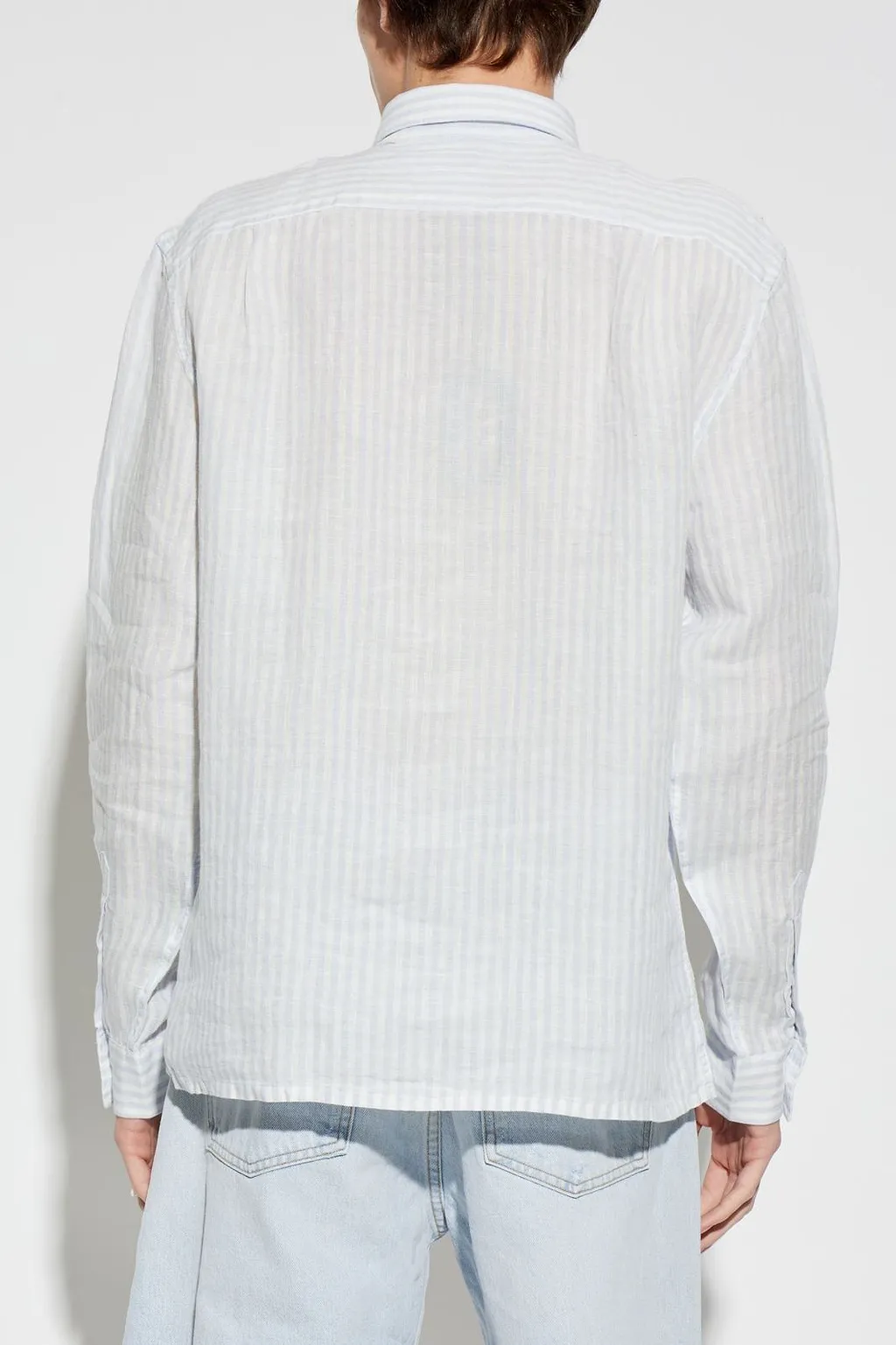 Lacoste Striped Pocket Shirt