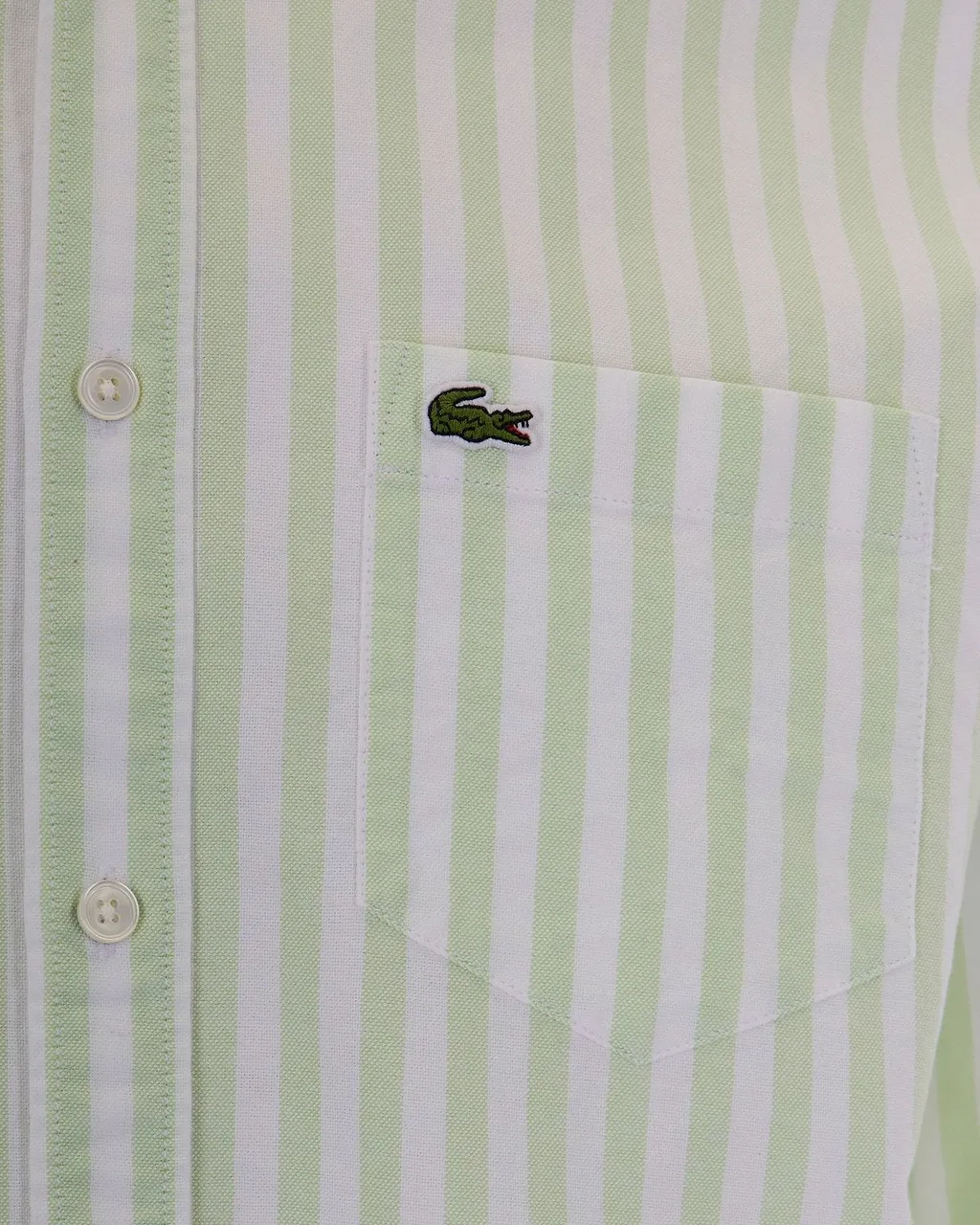 Lacoste Striped Regular Fit Oxford Shirt