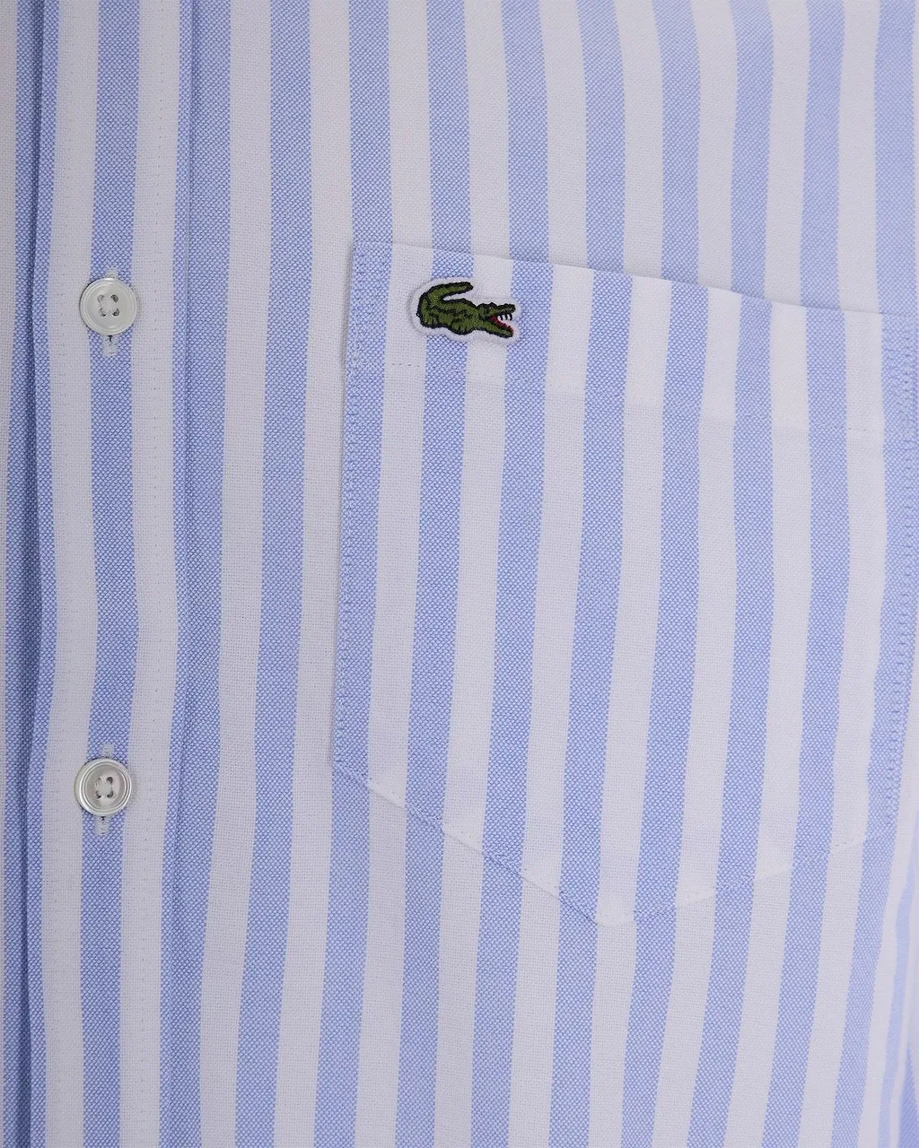 Lacoste Striped Regular Fit Oxford Shirt