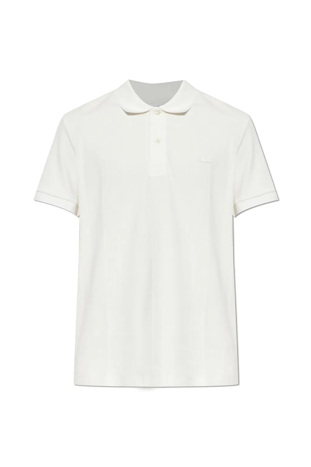 Lacoste Classic Fit Ribbed Knit Polo Shirt
