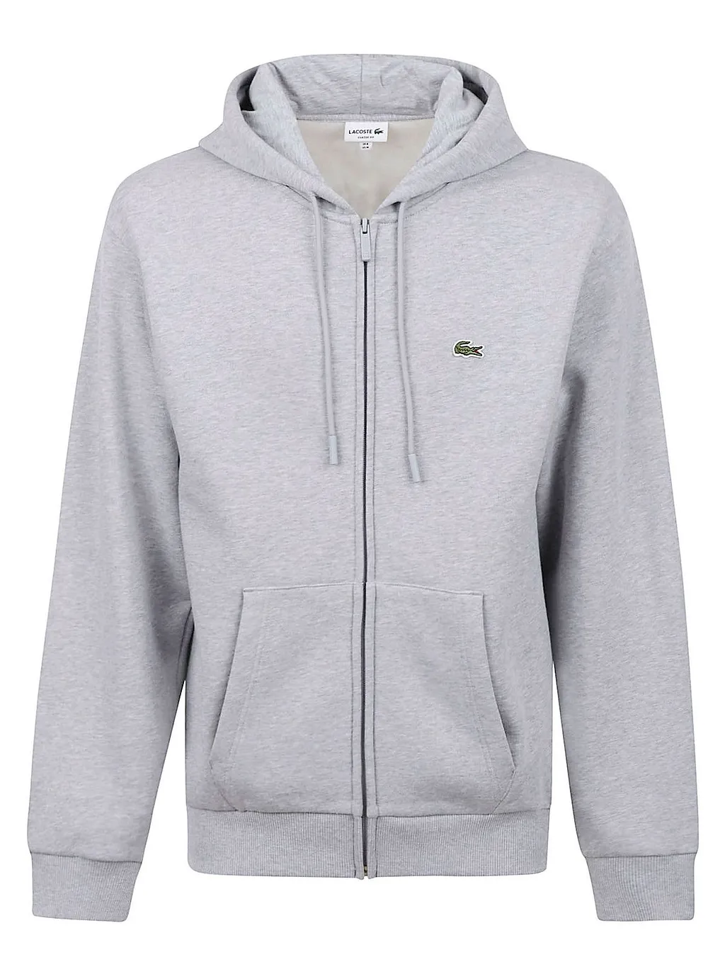 Lacoste Zip-Up Logo Hoodie