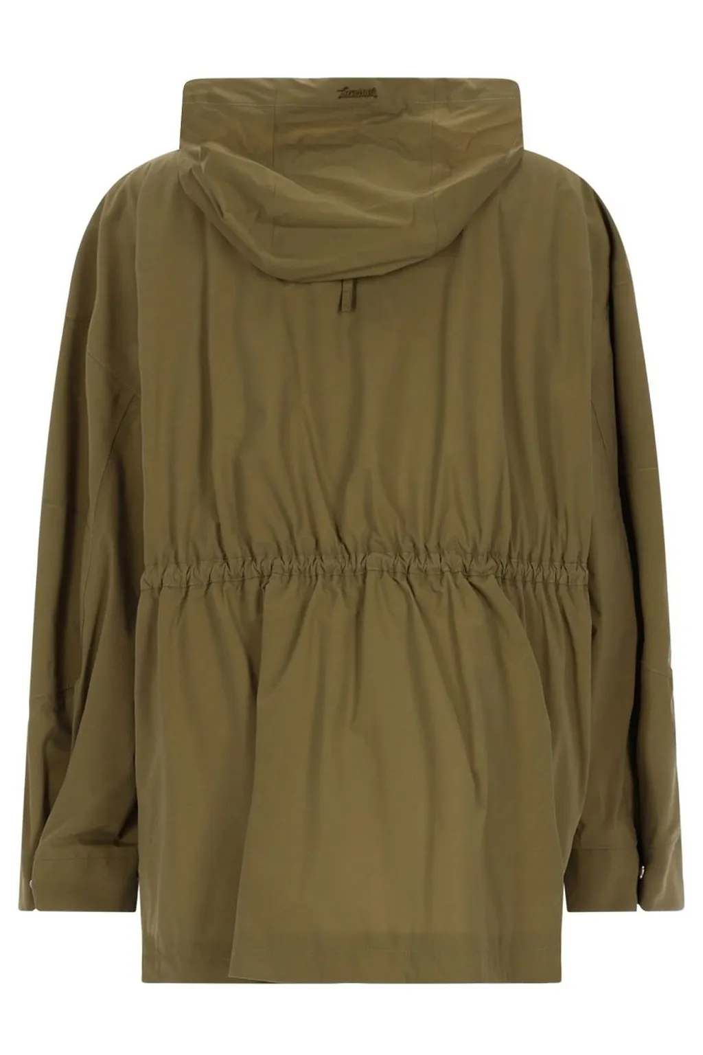 Laminar Drawstring Parka Hooded Jacket