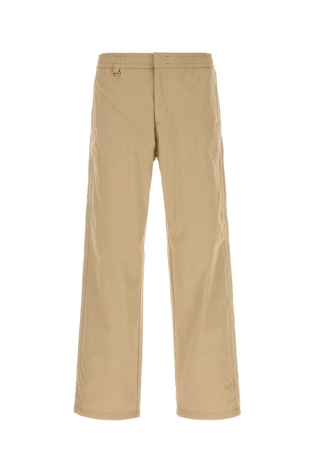 Laminar Elastic-Waist Straight-Leg Pants