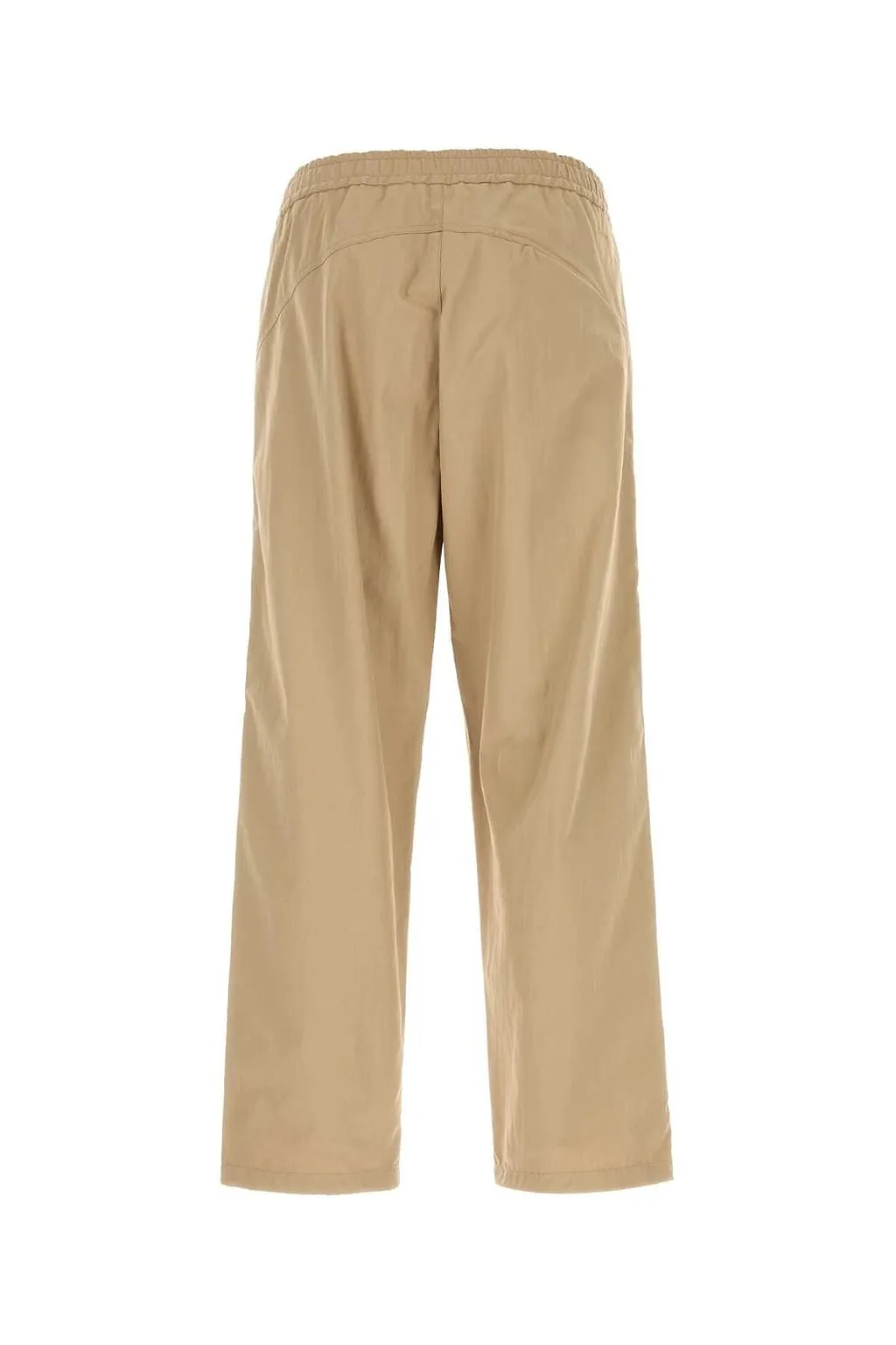 Laminar Elastic-Waist Straight-Leg Pants