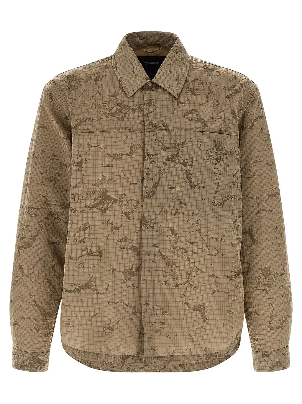 Laminar Ripstop Pattern Overshirt