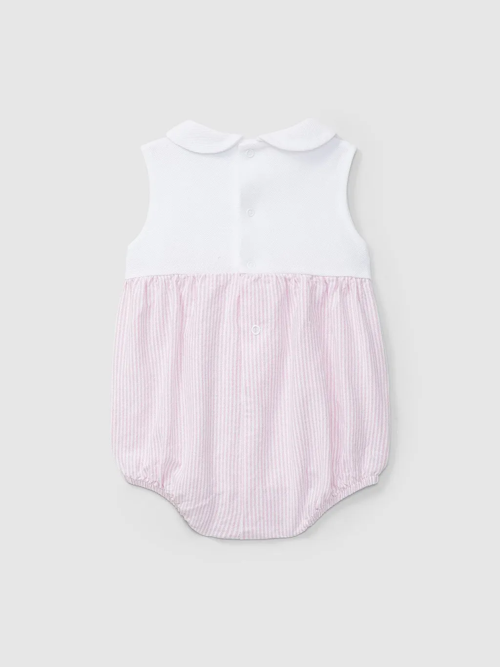 Buttoned Baby Romper